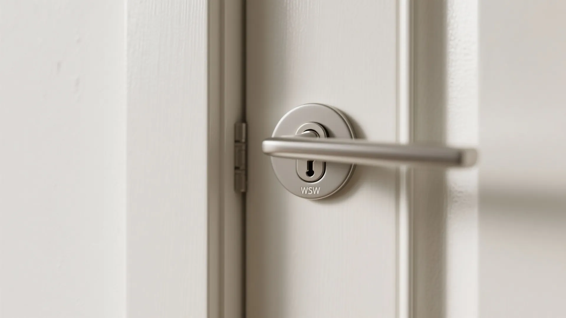 Minimalist flush cabinets for clean sightlines