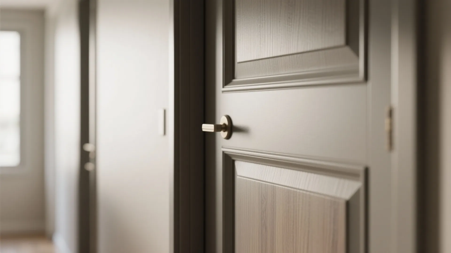 1) Minimalist Wall Storage That Disappears