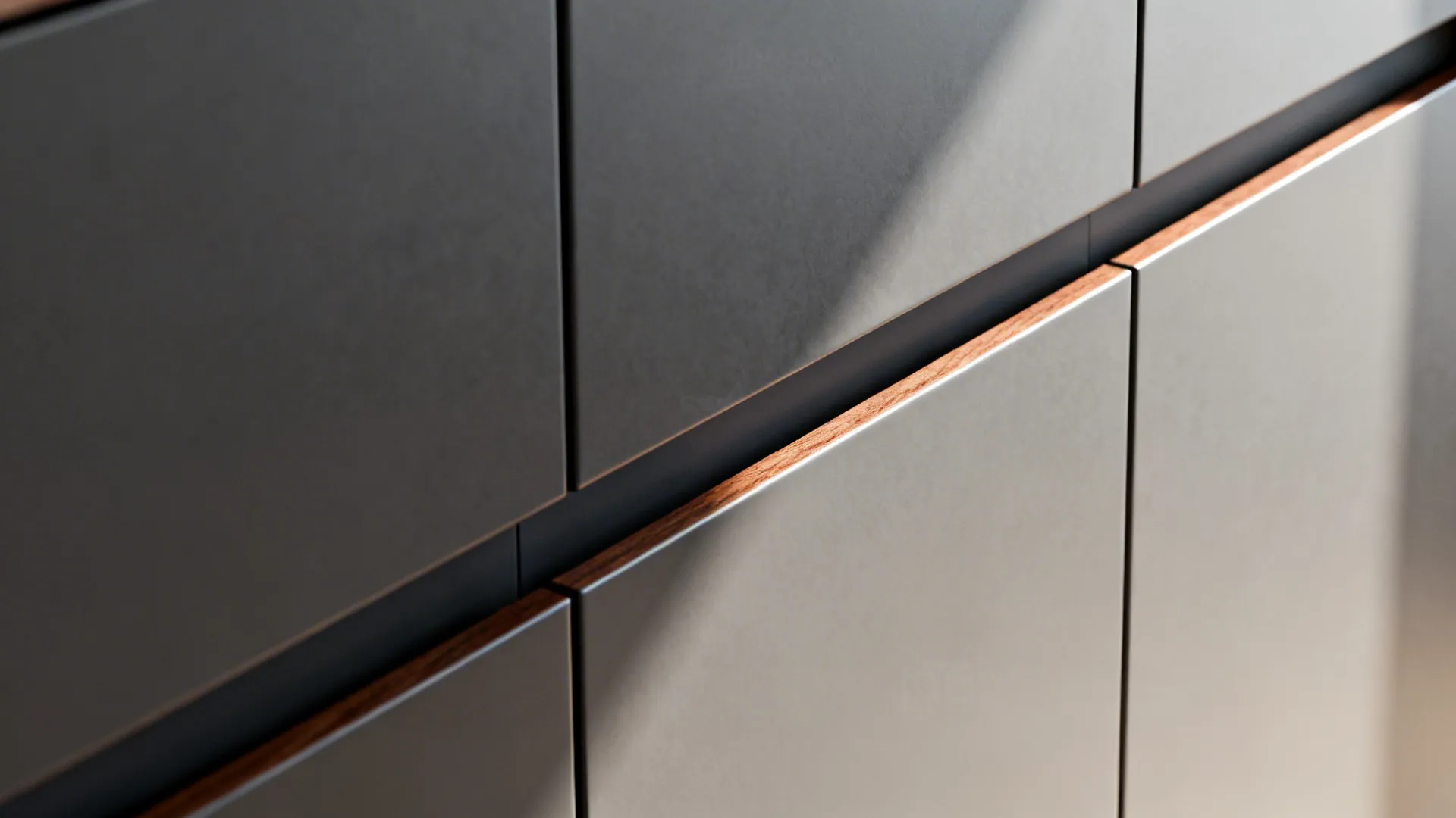 Minimalist cabinet planning with hidden storage