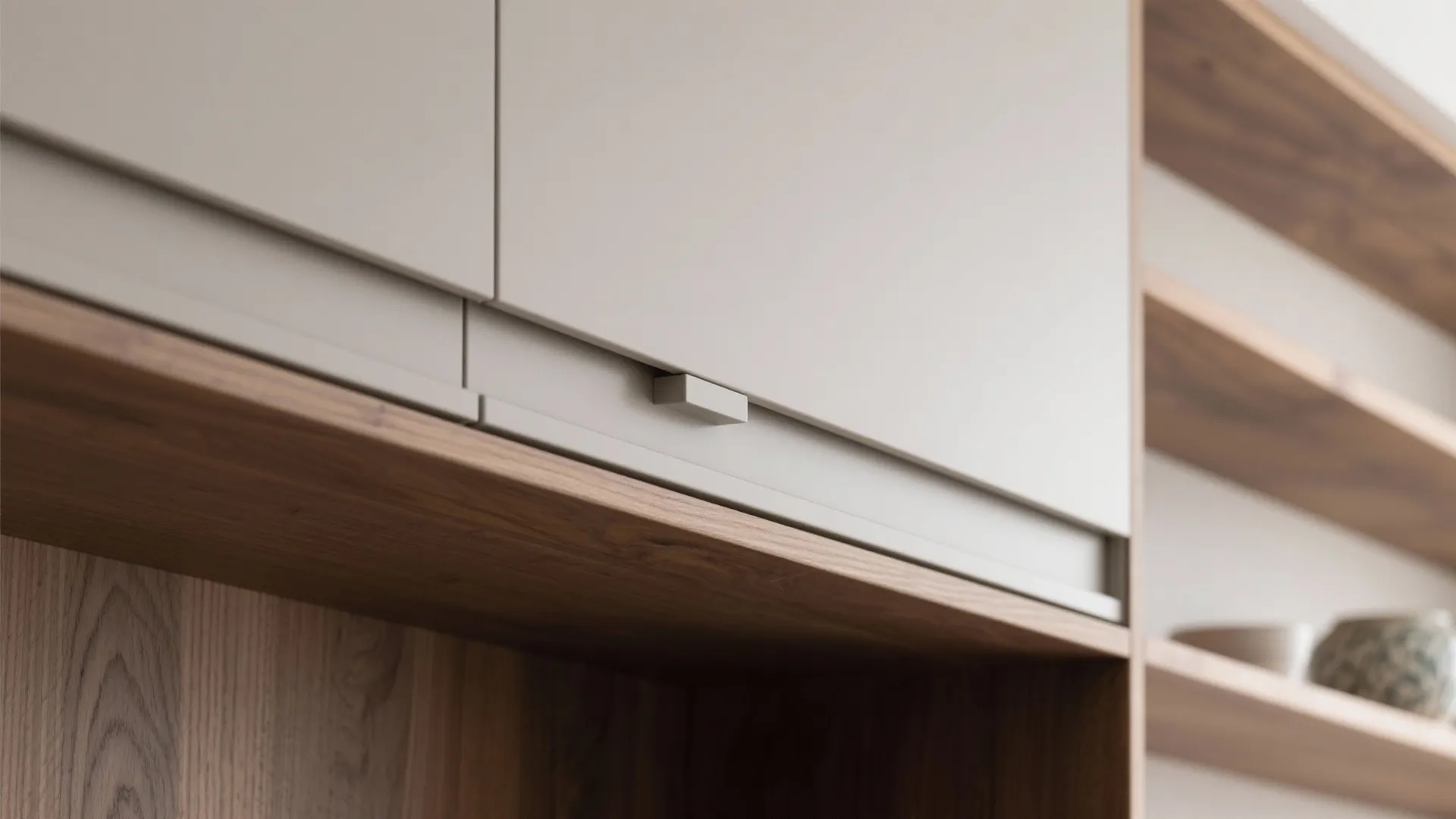 Minimal storage that doubles as decor