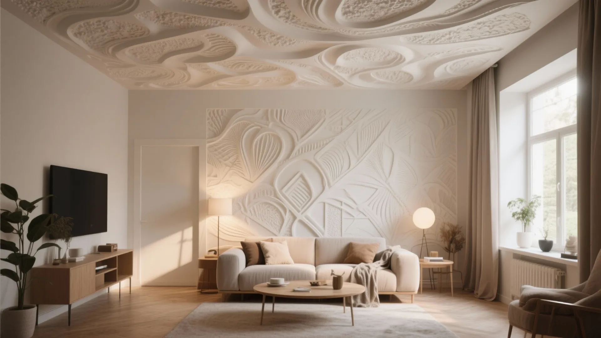 Creative Putty Ceiling Design Ideas for Modern Homes: Explore Unique and Stylish Putty Ceiling Designs for Your Living Space