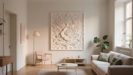 5 Wall Putty Flower Design Ideas That Pop