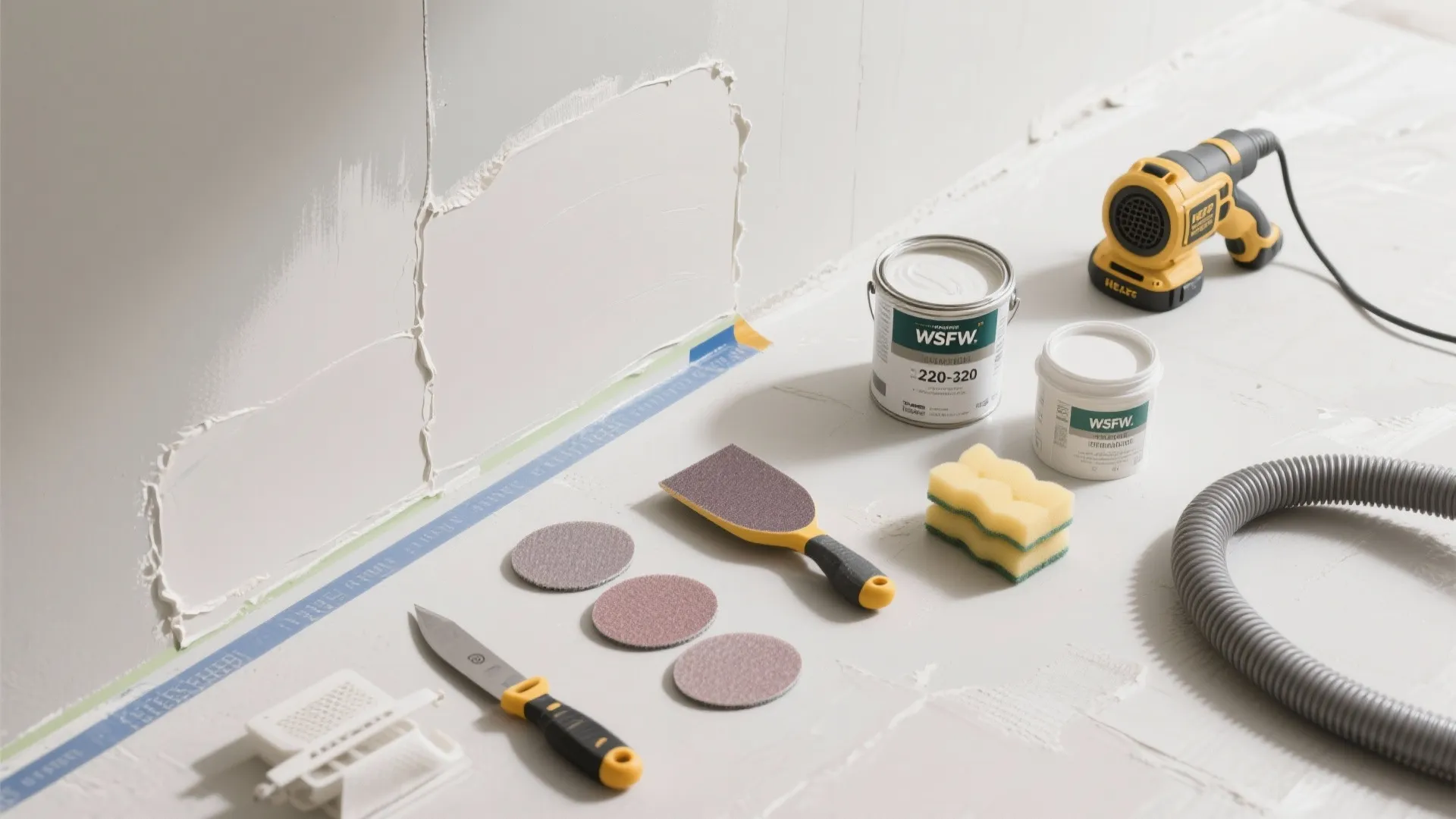 Smart Priming and Topcoat Layering over Putty