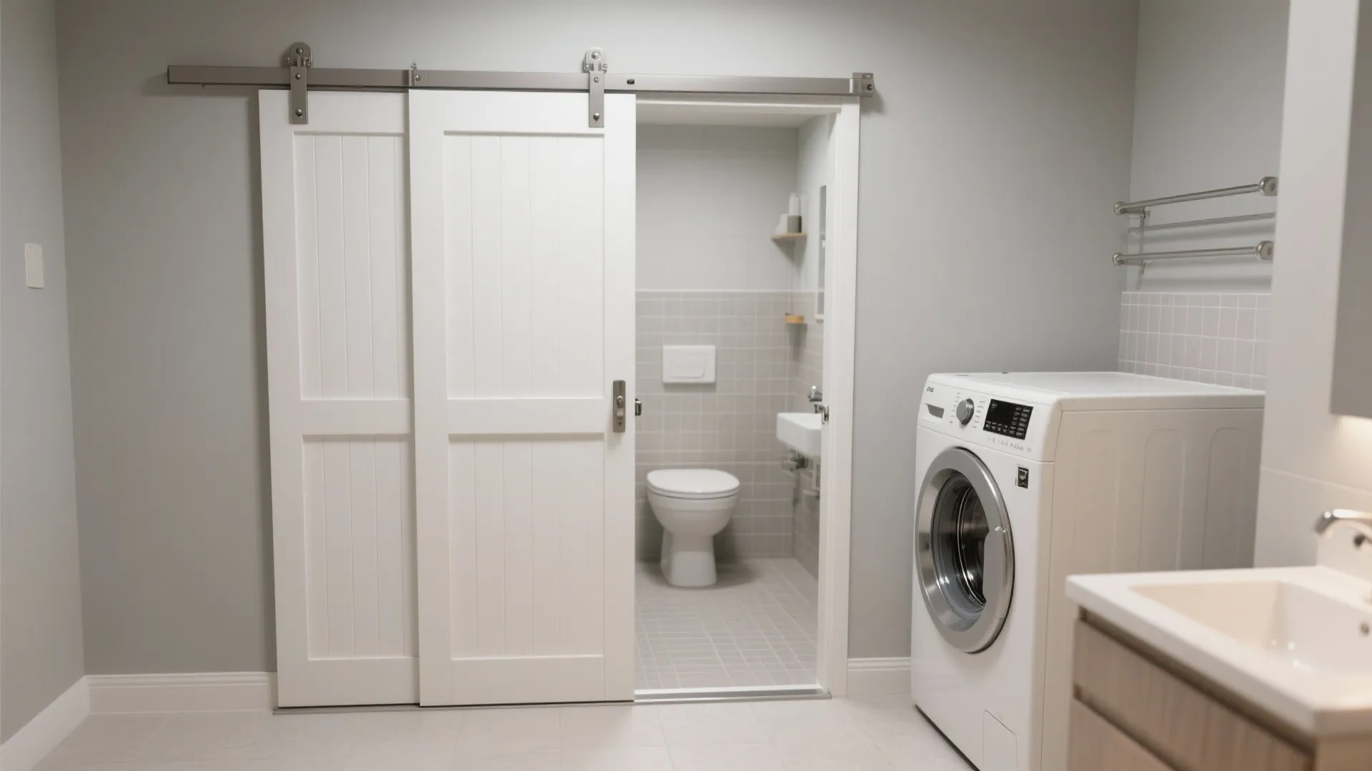 PVC bi-fold doors to reclaim swing space