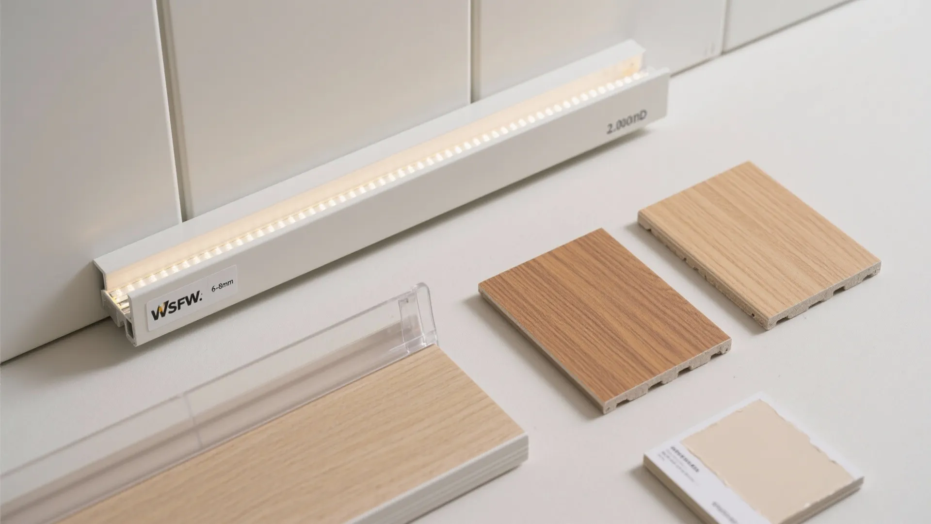 PVC Ceiling Bands with Continuous Lighting