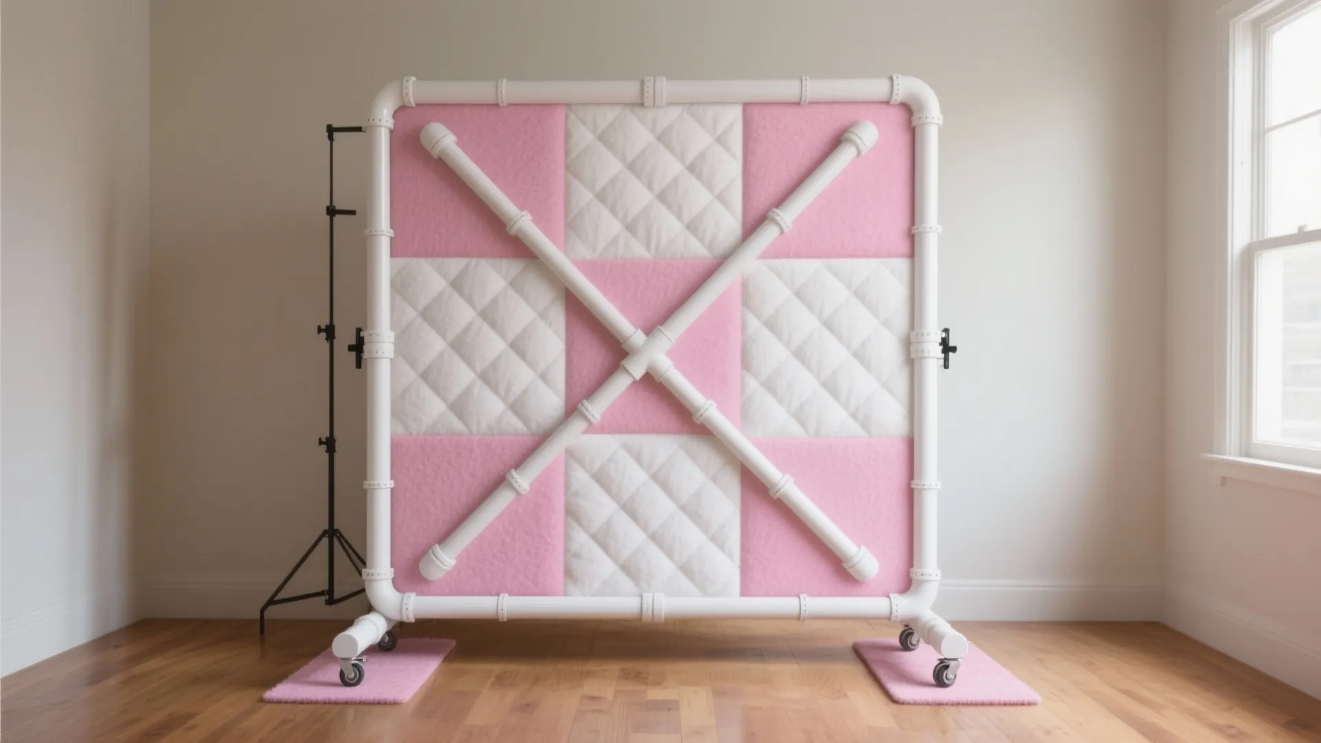 Collapsible PVC Frame with Insulation Board