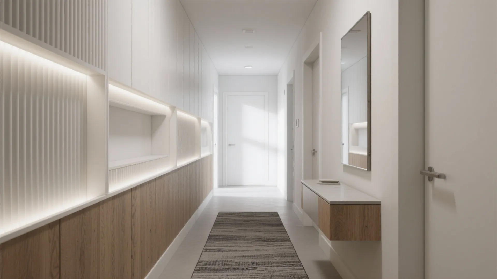 Hall Feels Dark? 5 PVC Panel Design for Hall Fixes