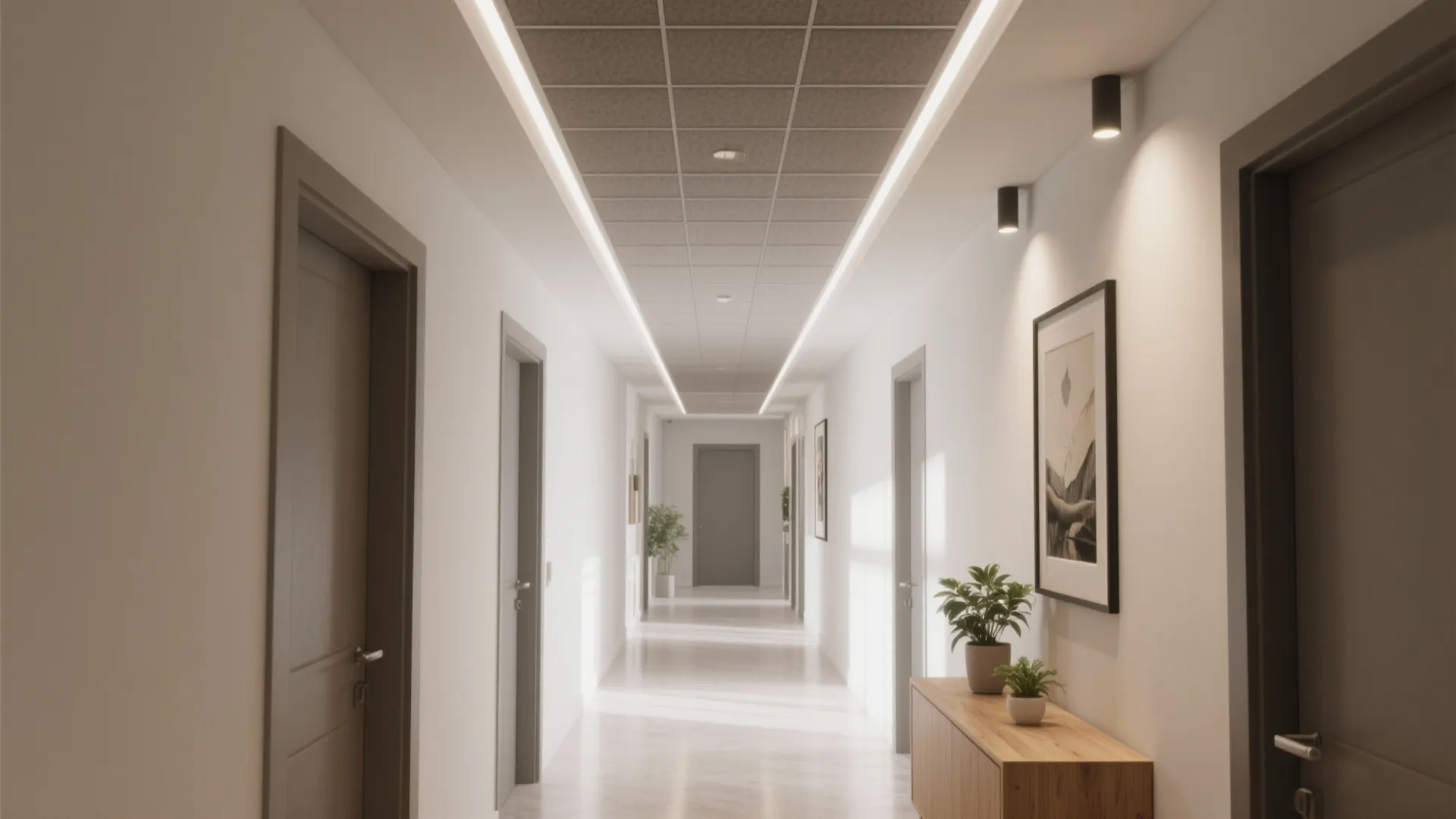 PVC panel ceiling design for hall: 5 ideas