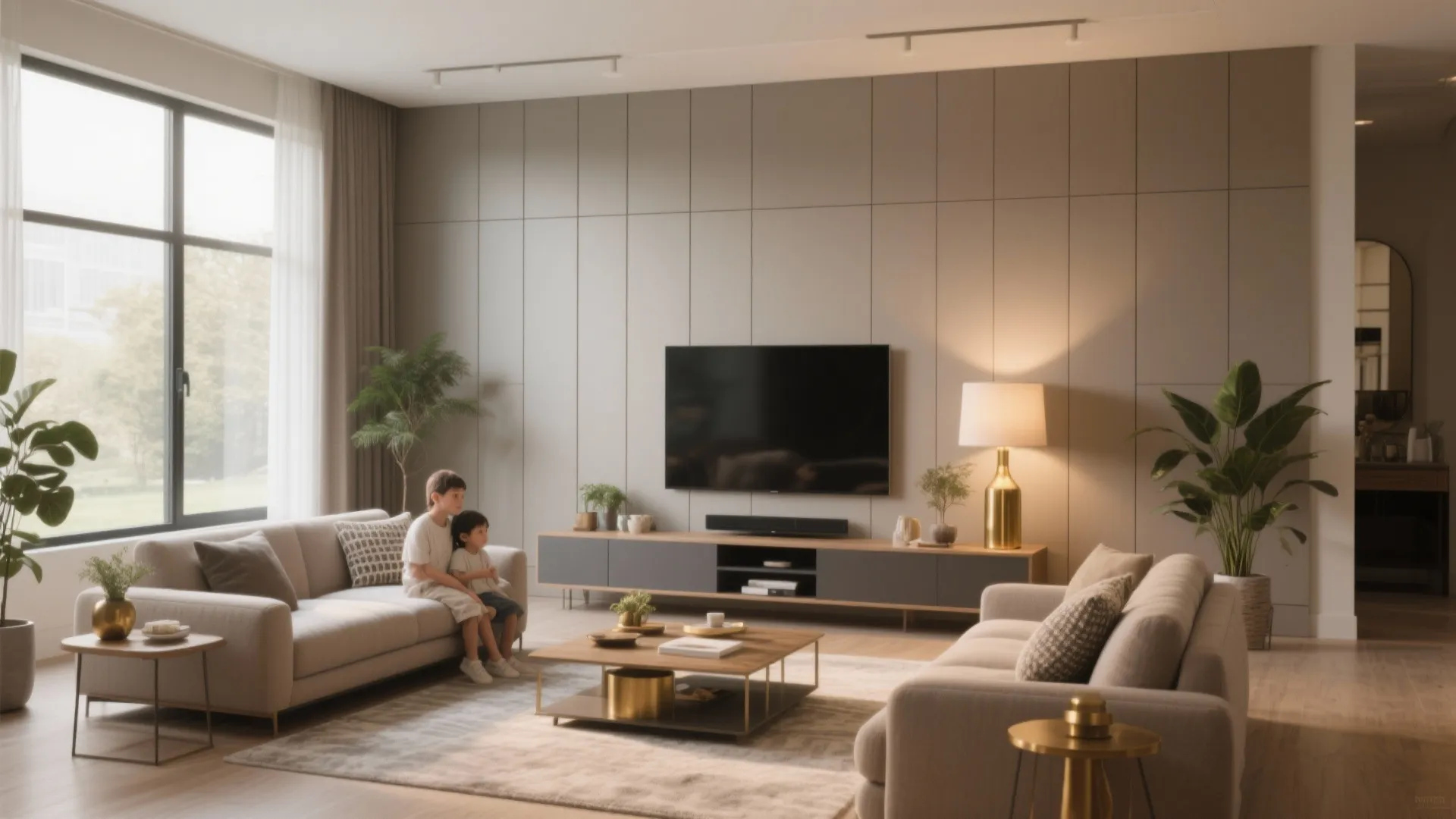 PVC Wall Panels for Living Room: Create Stunning, Low-Maintenance Walls: 1 Minute to Modern Living: Transform with PVC Wall Panels Instantly