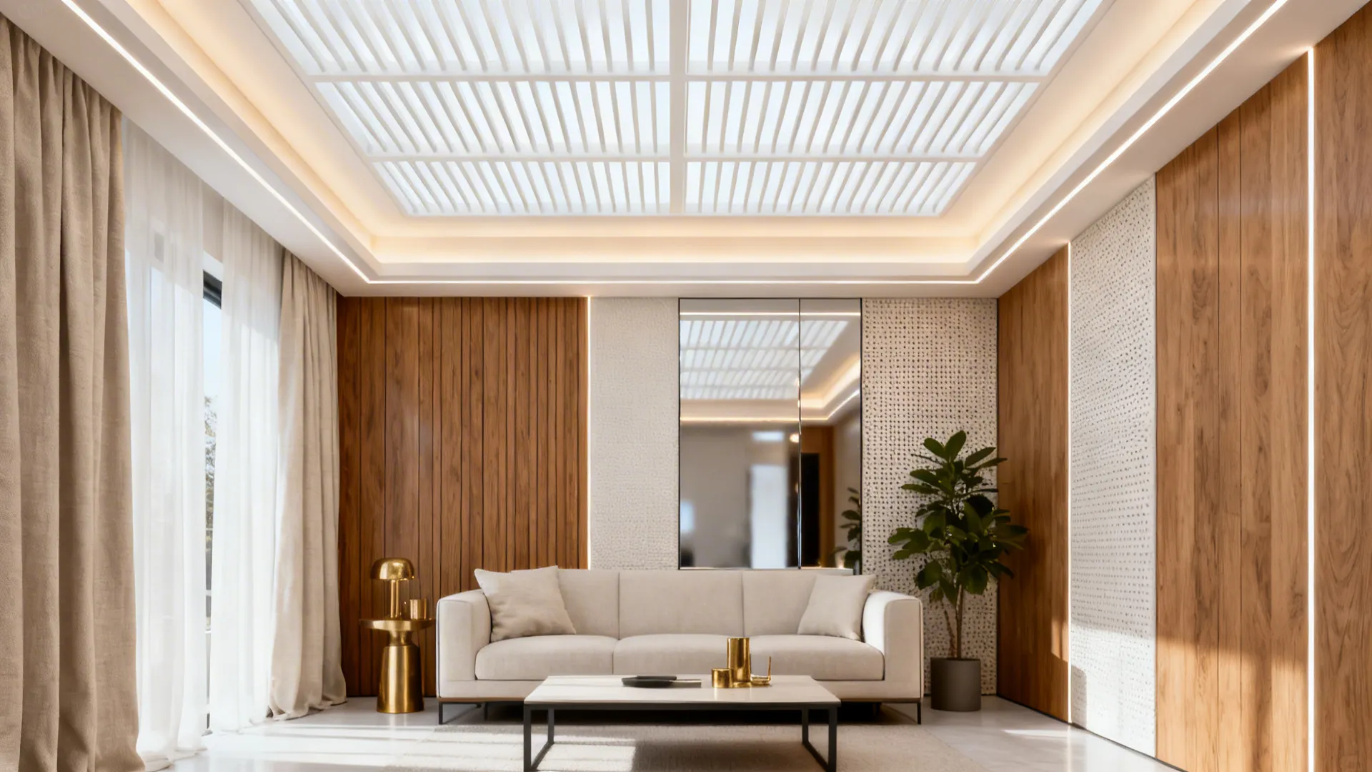 5 PVC Ceiling Panel Designs for Living Rooms