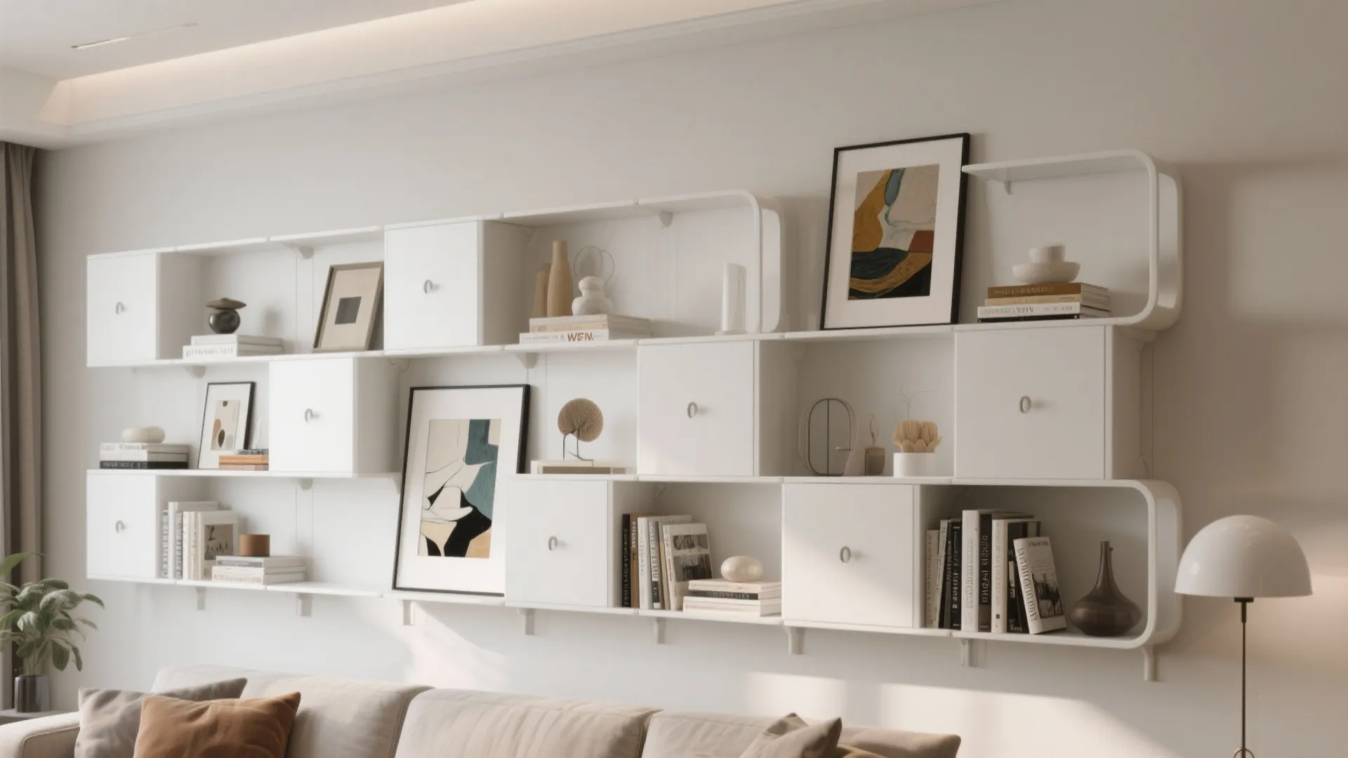 PVC Modular Shelving