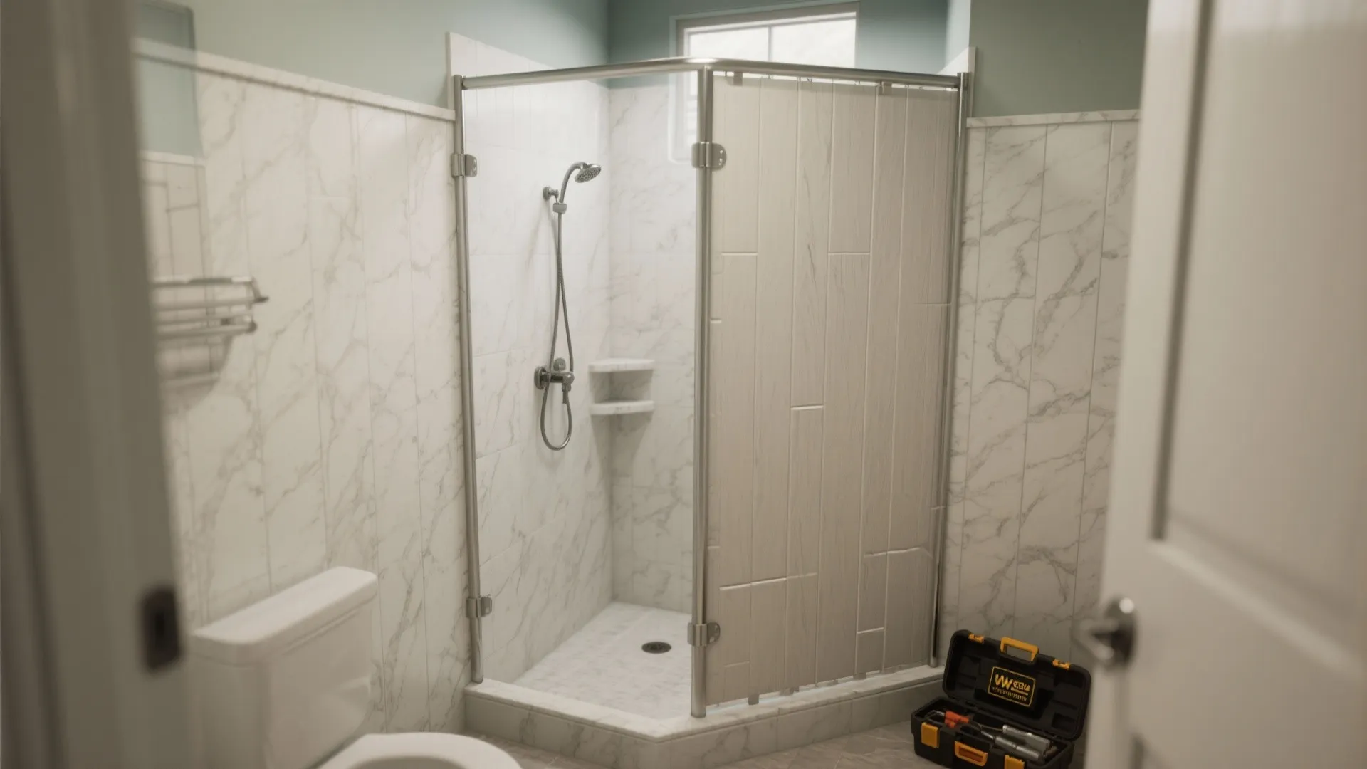 2. PVC tongue-and-groove panels — budget-friendly and DIY-friendly