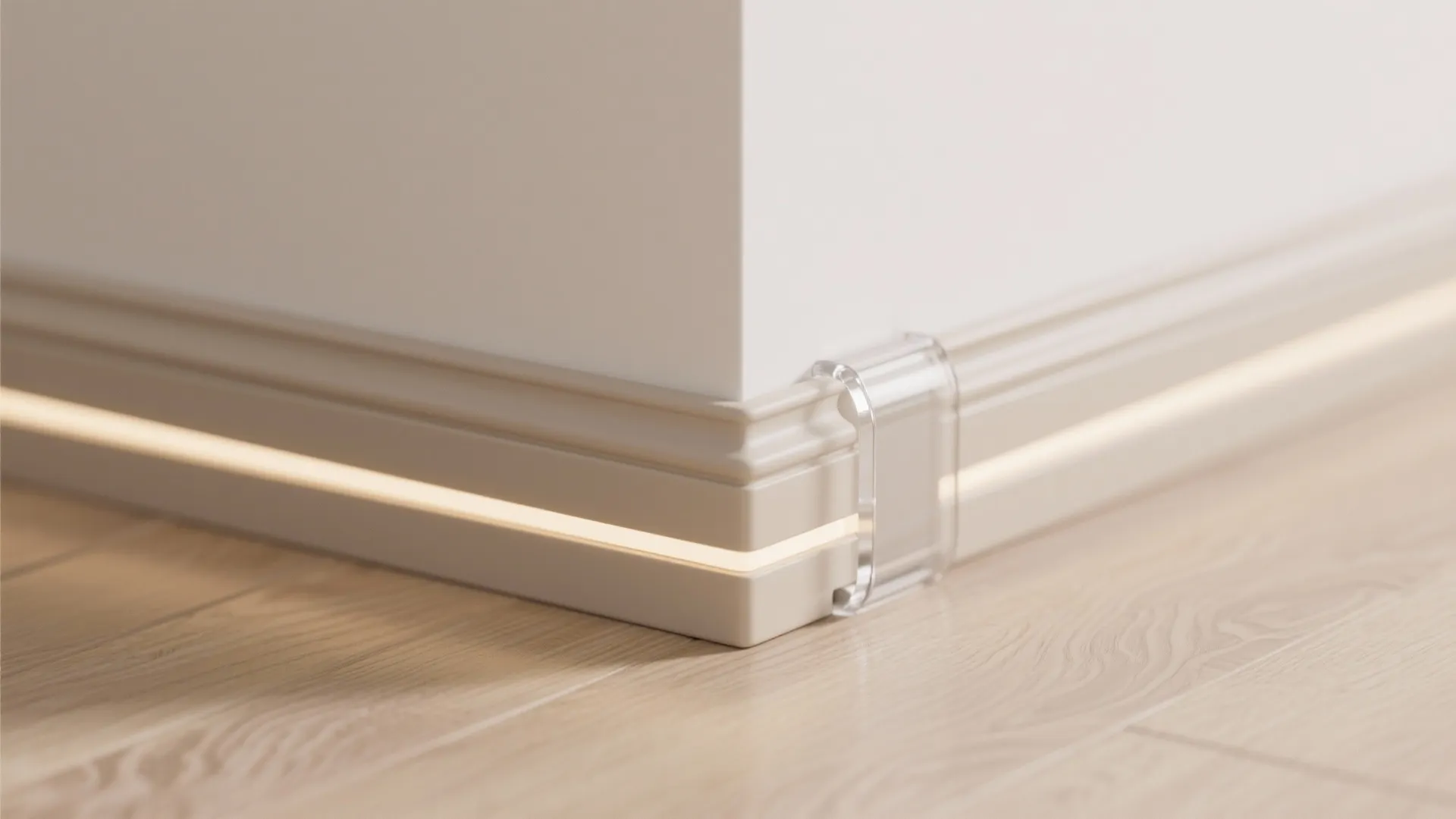PVC Skirting and Corner Guards That Disappear