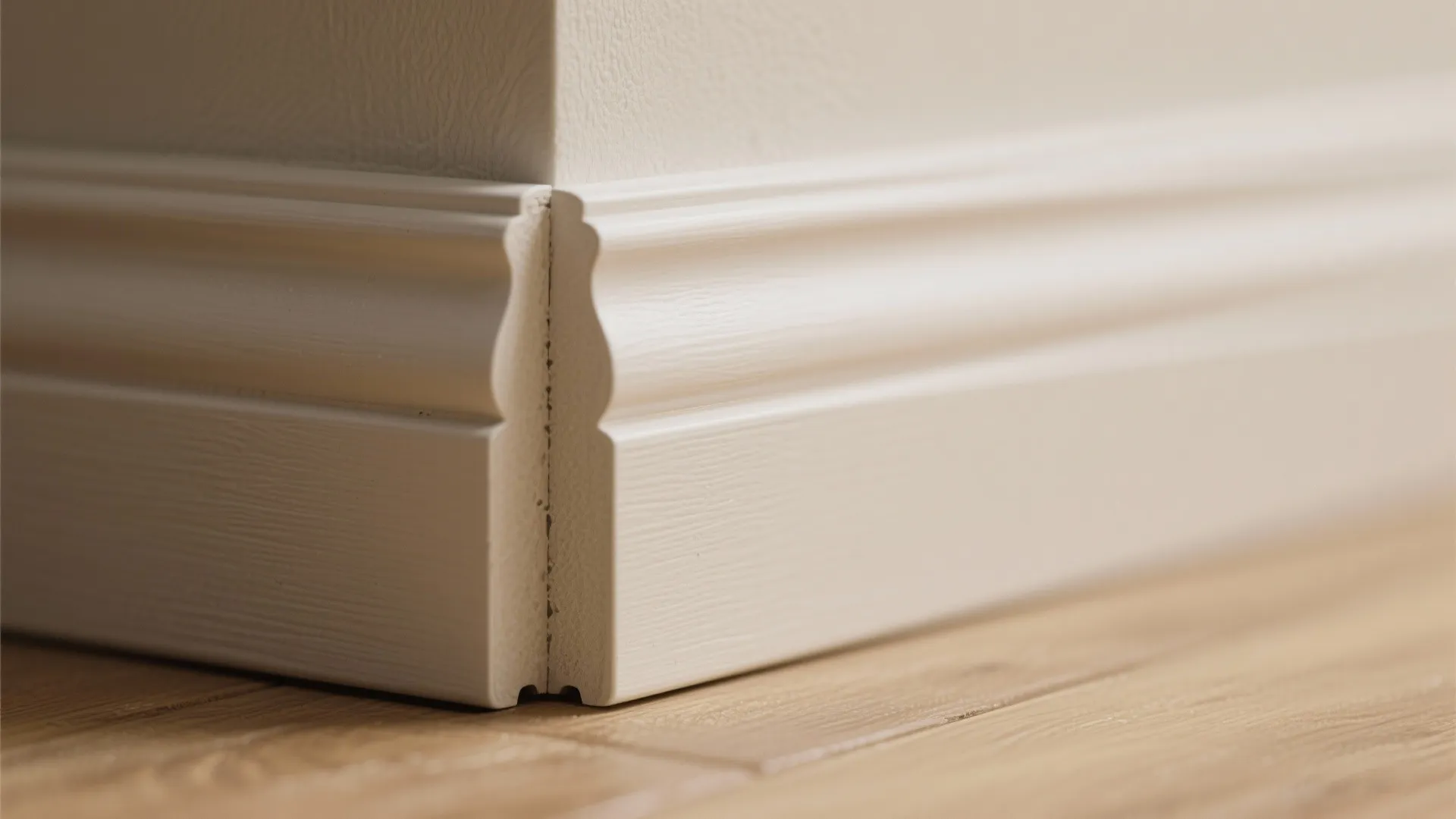 PVC skirting and corner guards for high-traffic halls