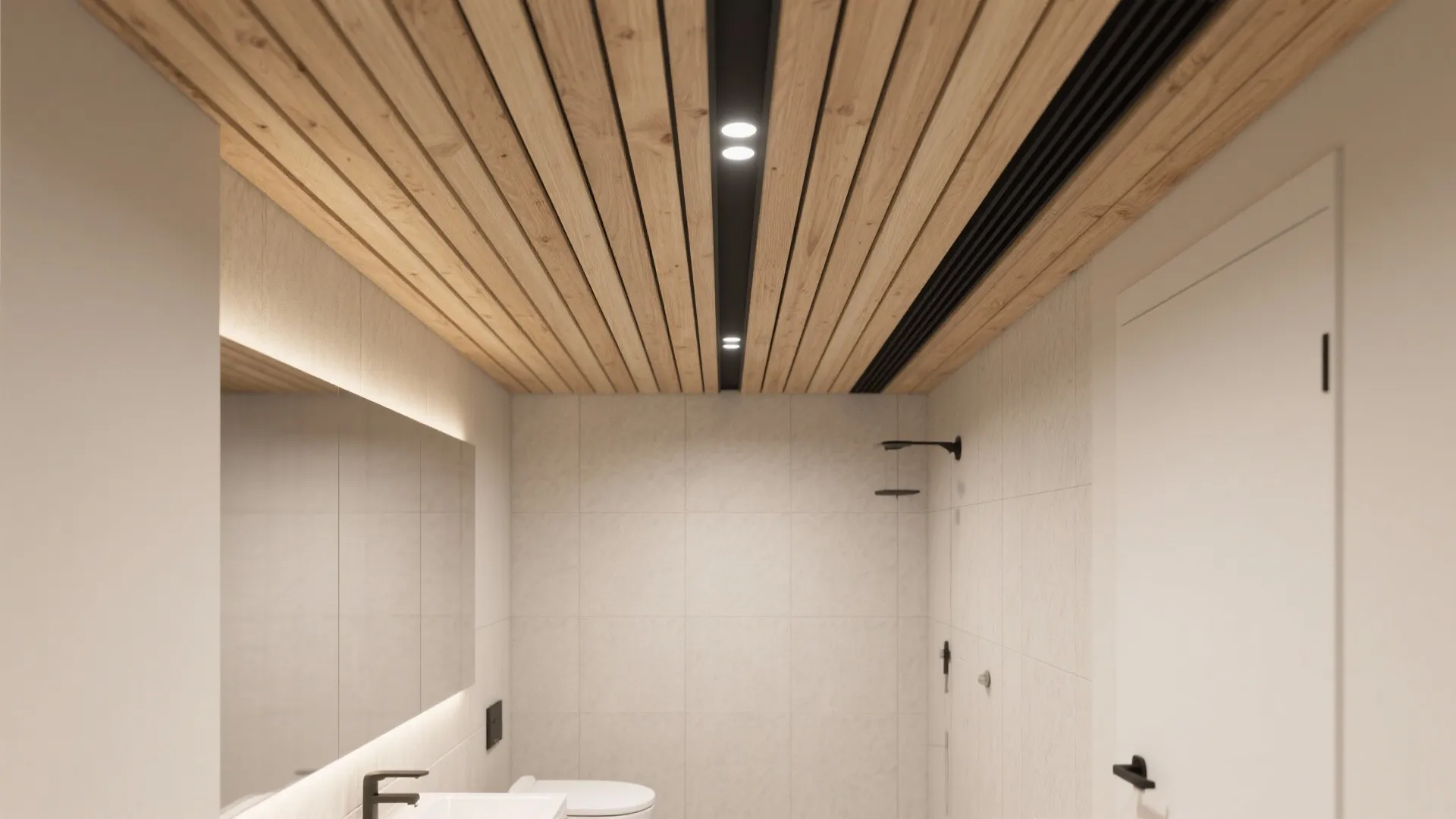 Timber-Effect PVC Slats for Warmth and Acoustics