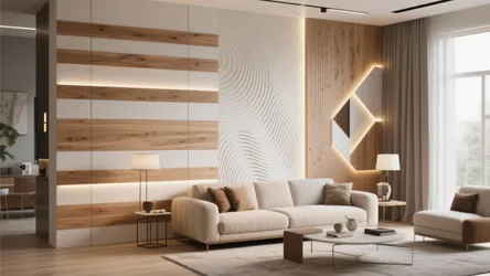 5 PVC Wall Design Ideas for Living Rooms