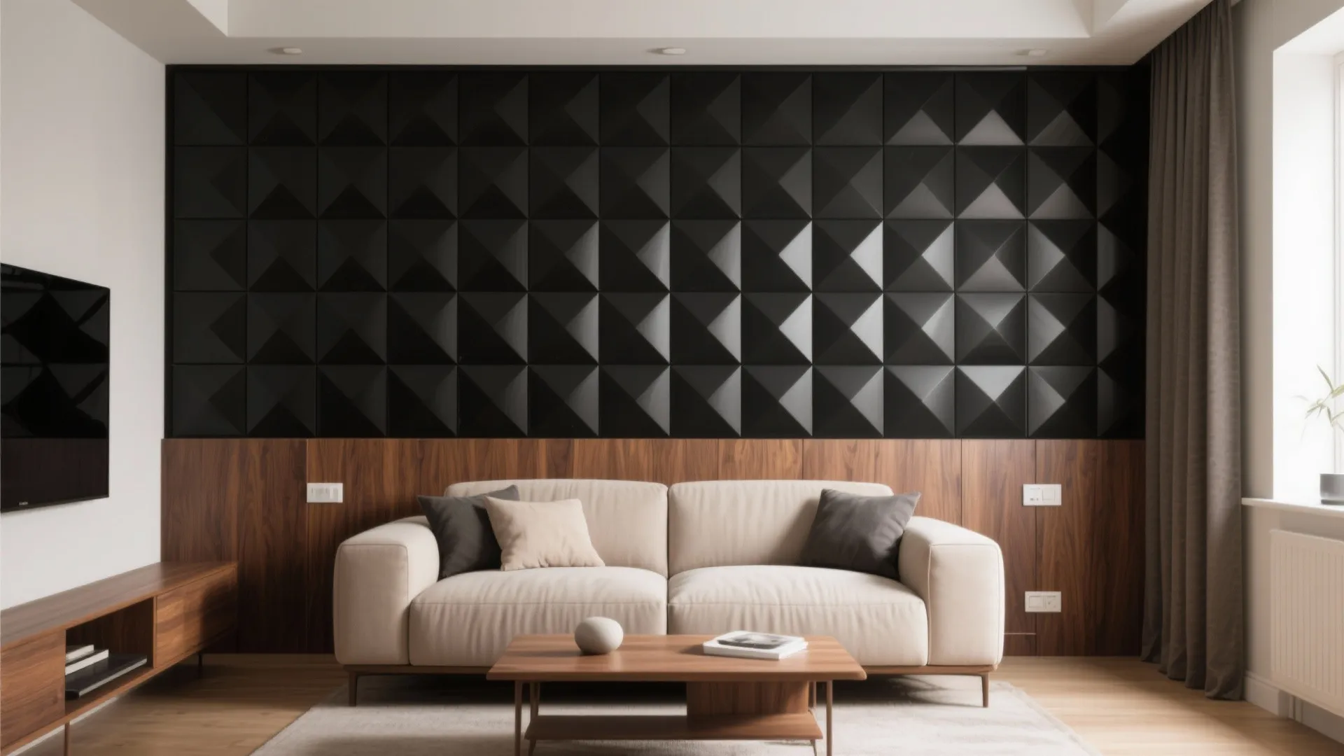 1. PVC Wall Panel Accents