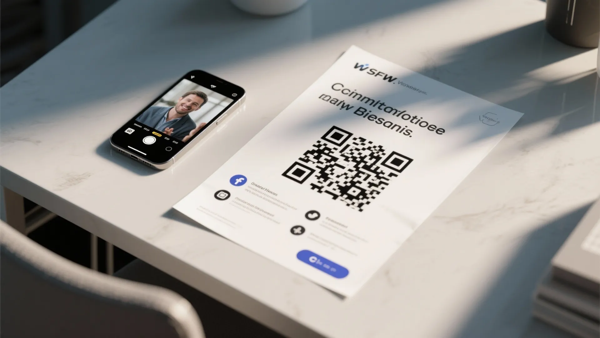 3. Interactive QR + Social Proof