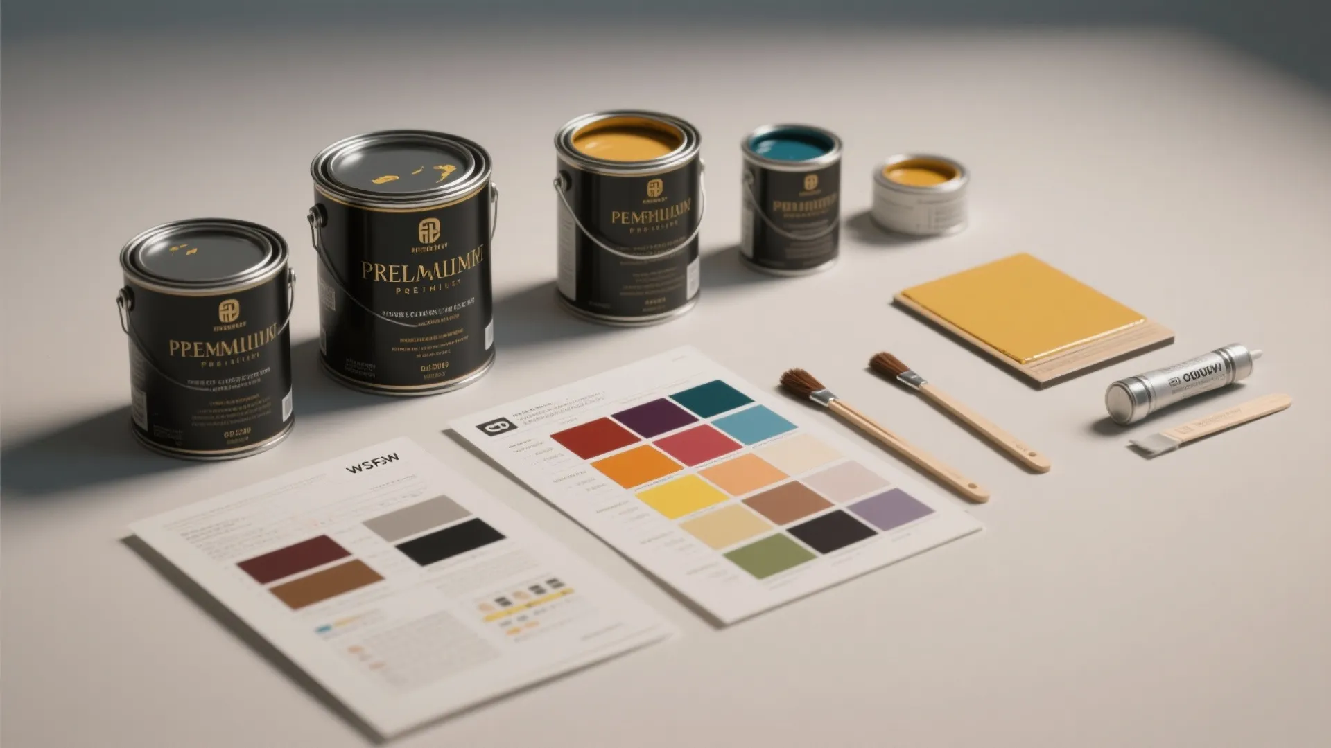 2) Understand paint quality vs. quantity