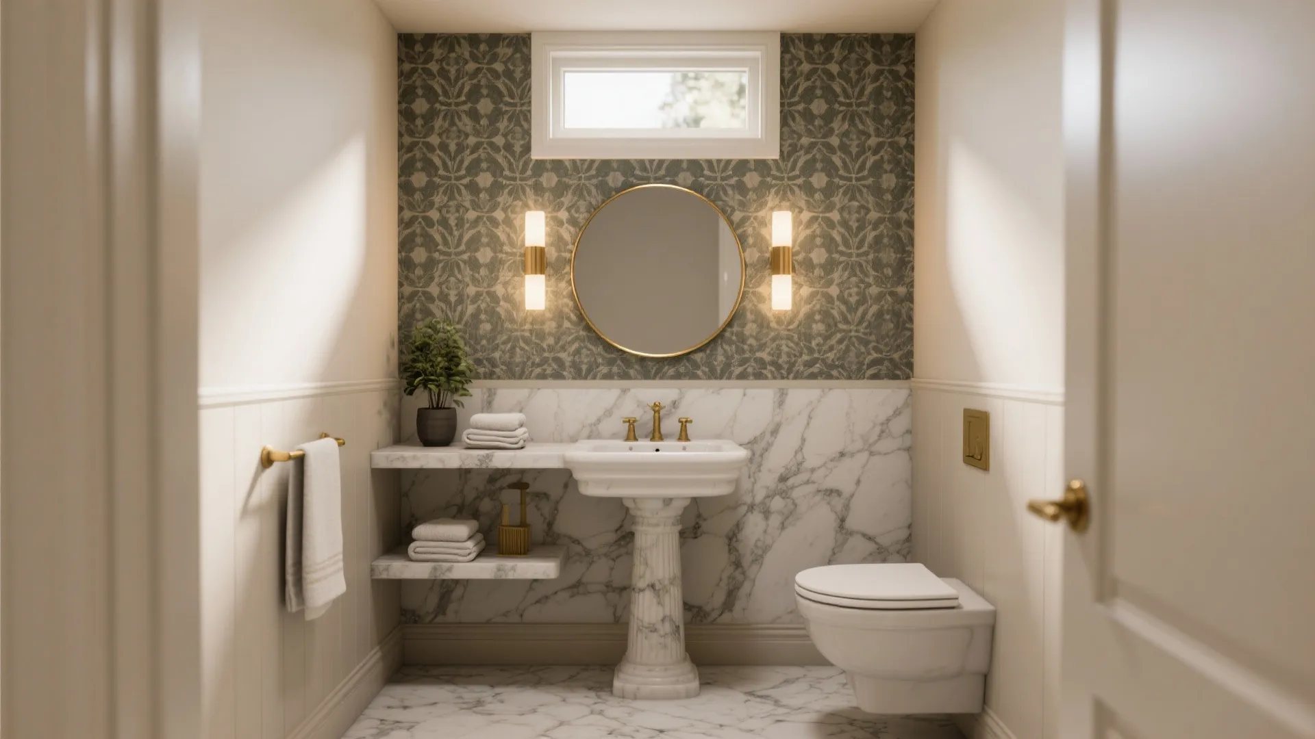 What Is a 1/4 Bathroom? 5 Small-Bath Ideas