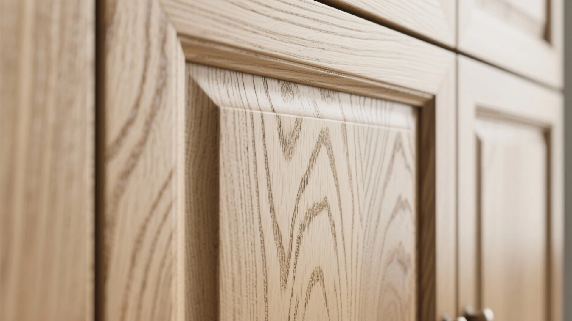 5. Use quarter-sawn white oak for a textured, durable look