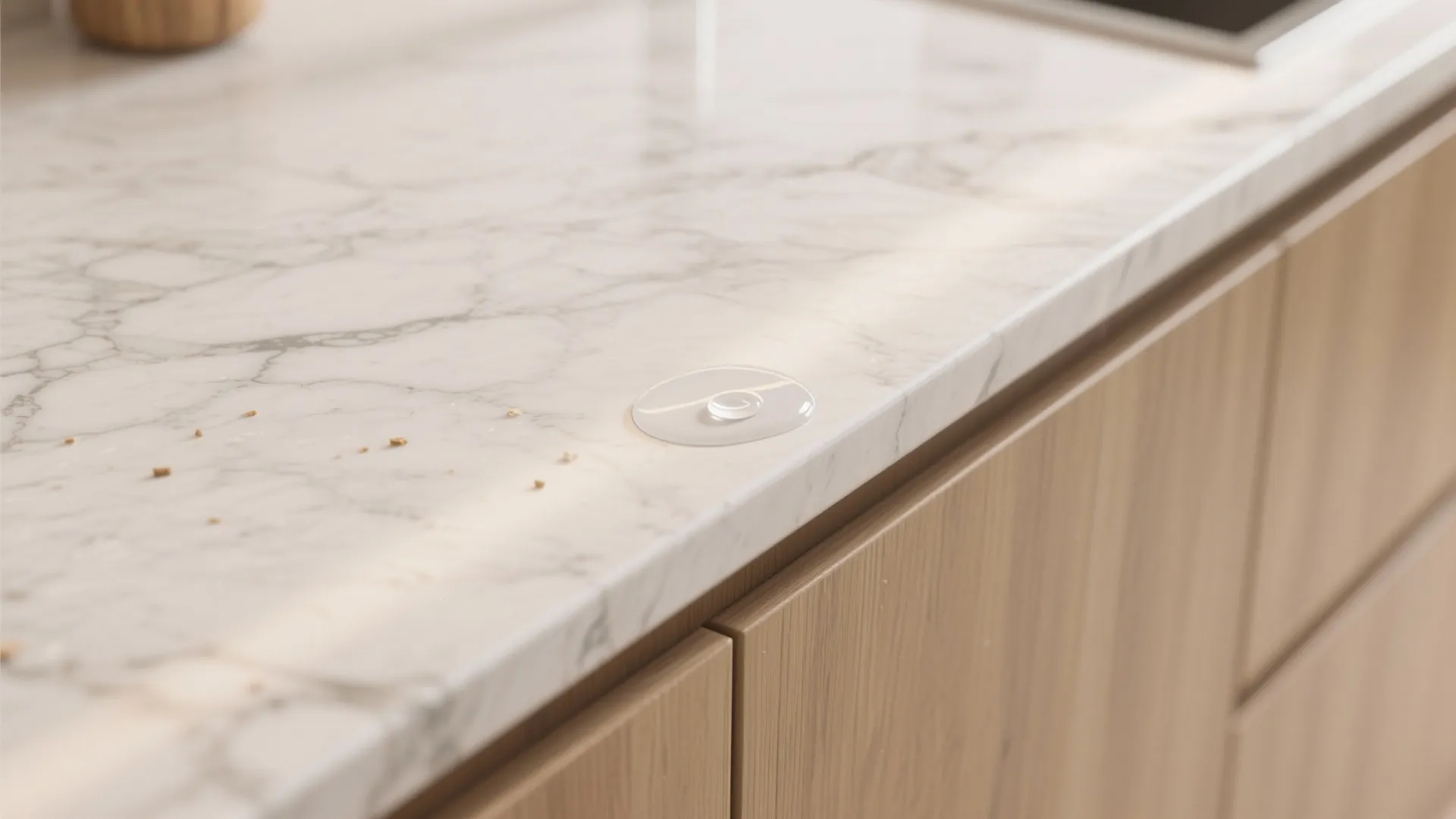 2. Choose non-porous, easy-to-clean finishes