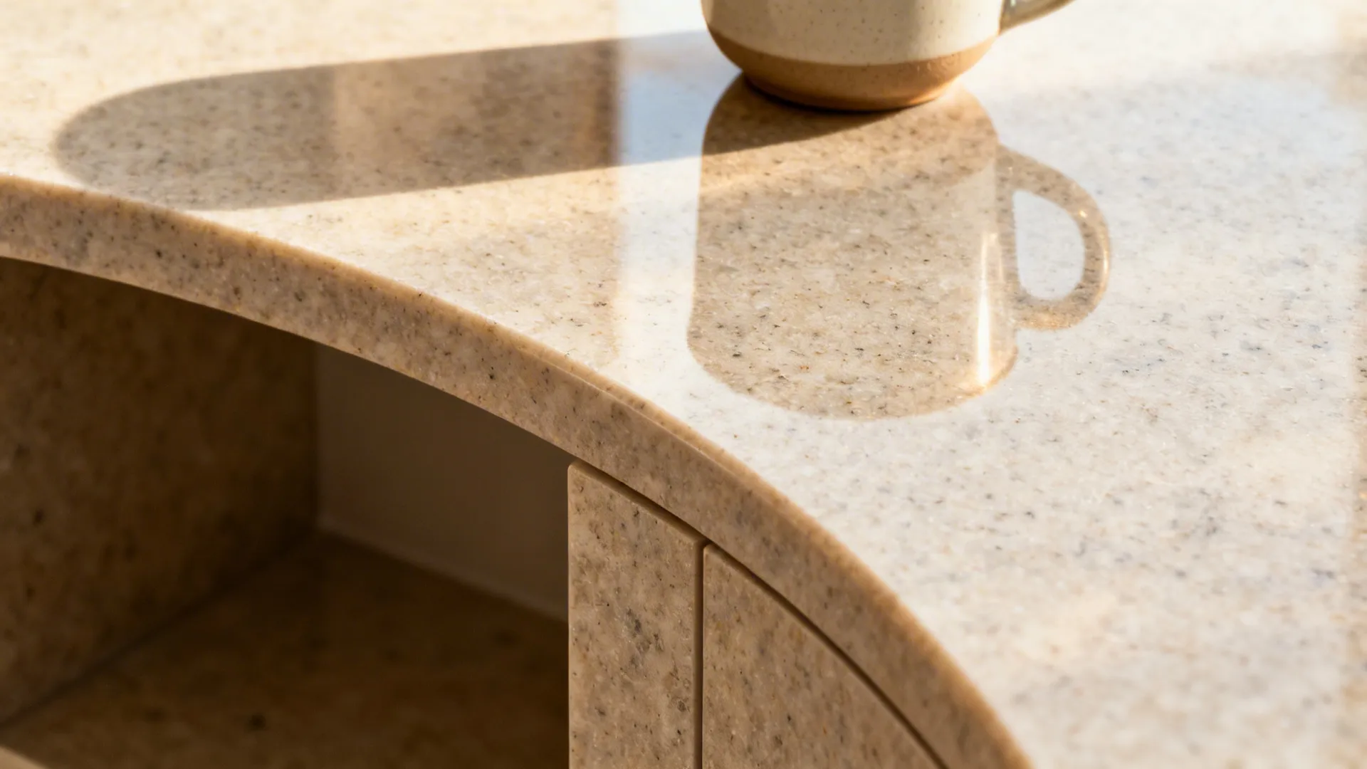 Half-Height Arch With Counter Ledge