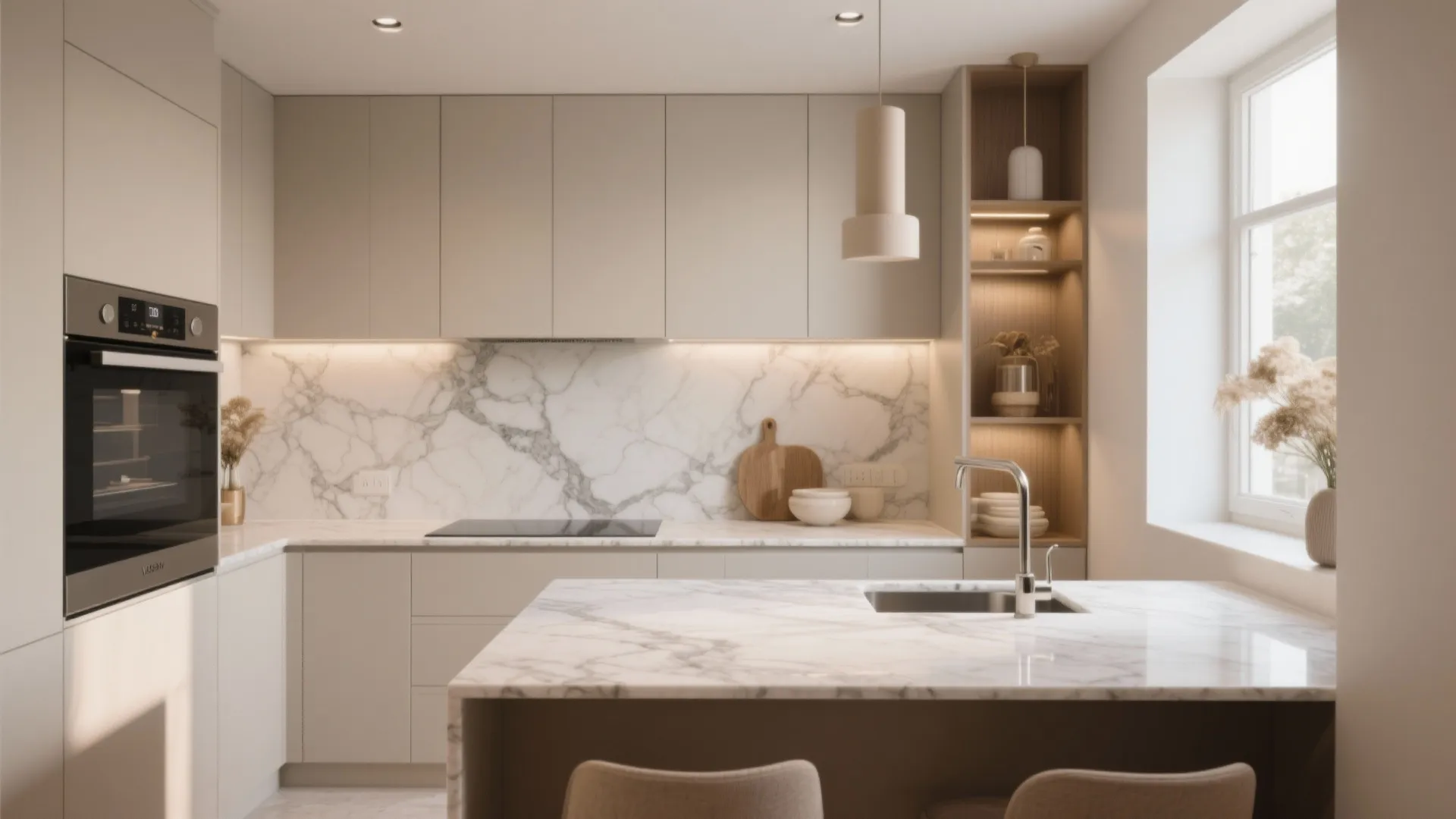 1. Quartz with Subtle Veining