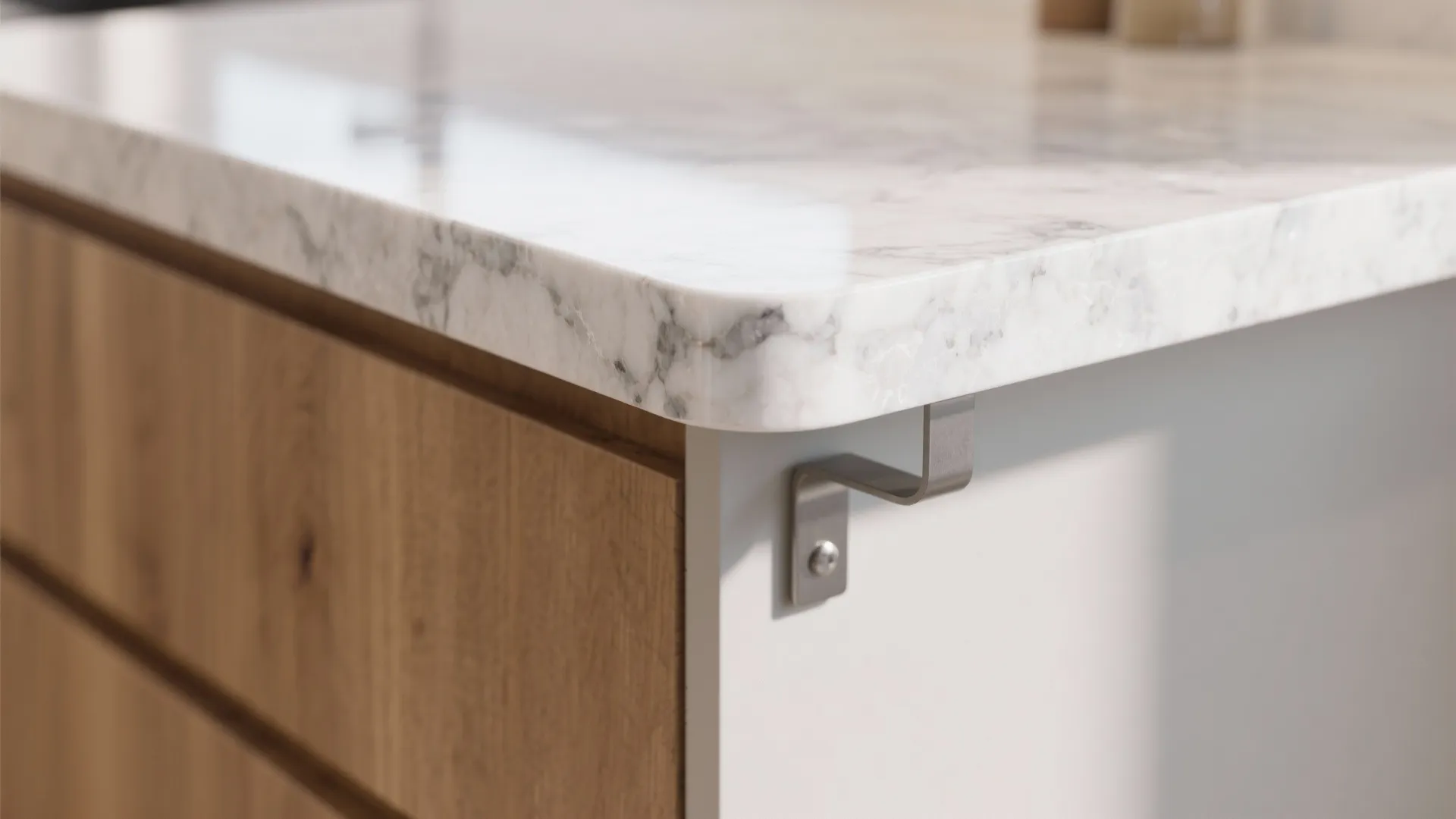 Island or Peninsula That Doubles as Dining