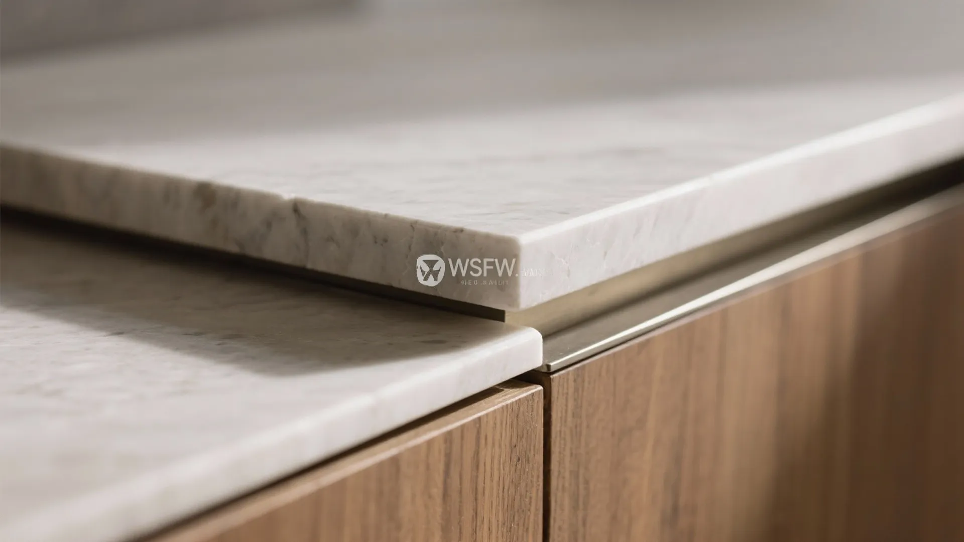 1) Stone-forward kitchens with tactile luxury