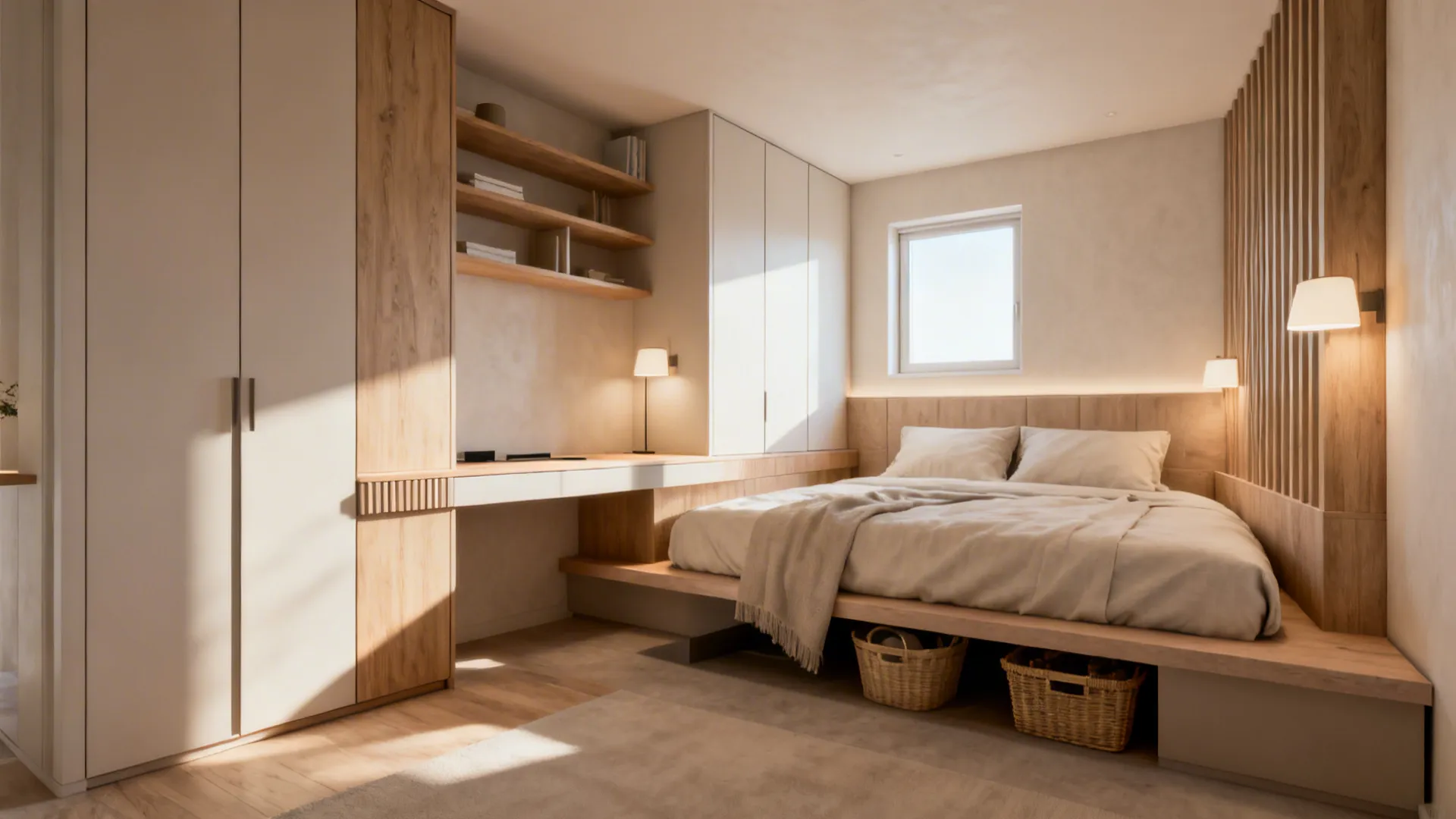 5 Small Room Ideas with Queen Bed