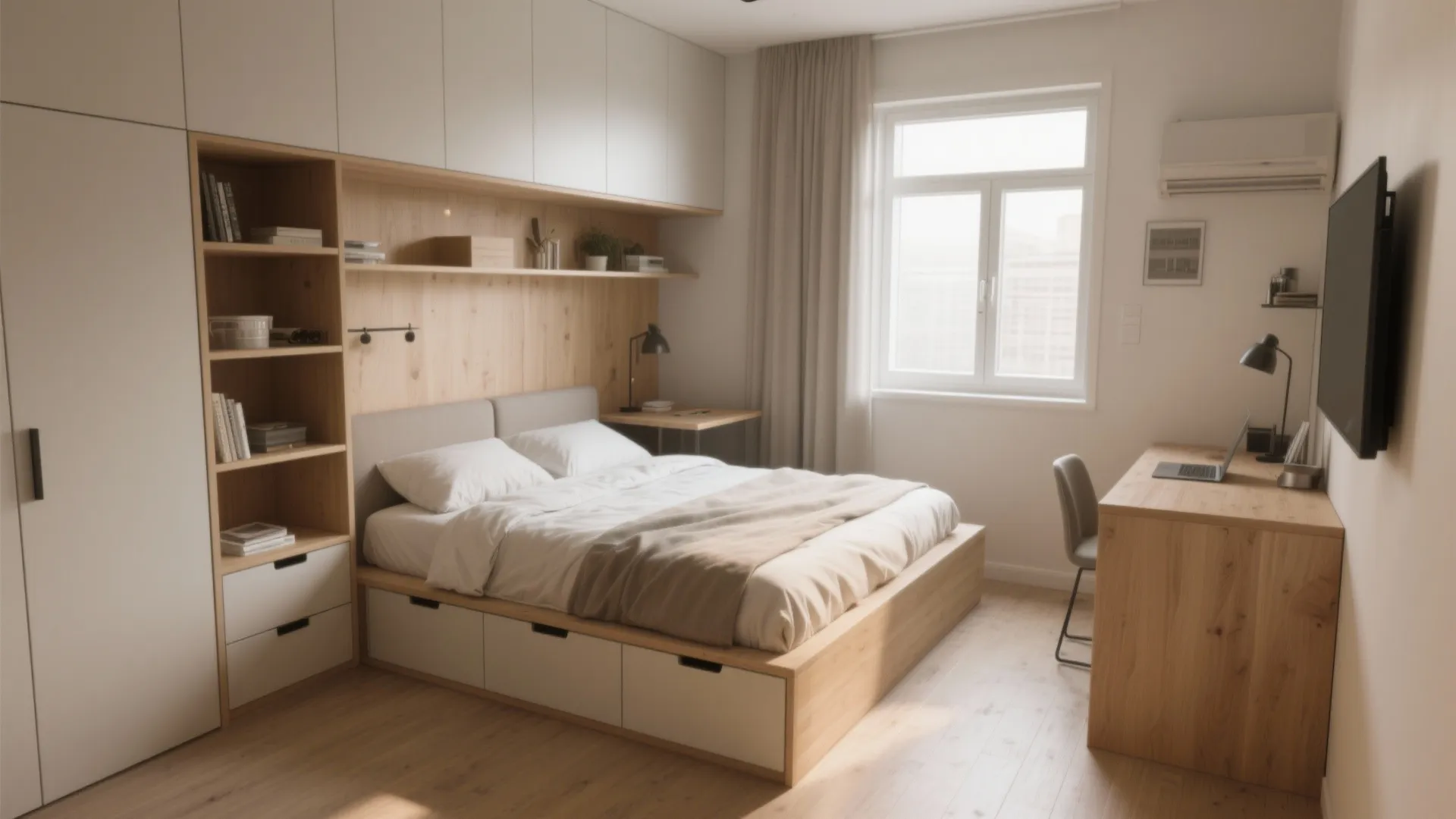 Small Space Queen Bed: 5 Smart Design Ideas: Fit a queen bed into tiny rooms with clever storage, folding solutions, and layout tricks I’ve used in real projects