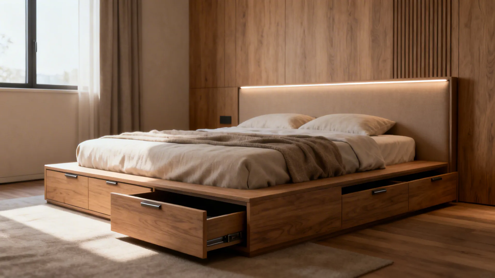 5 Queen Bed Frame Ideas for Small Rooms