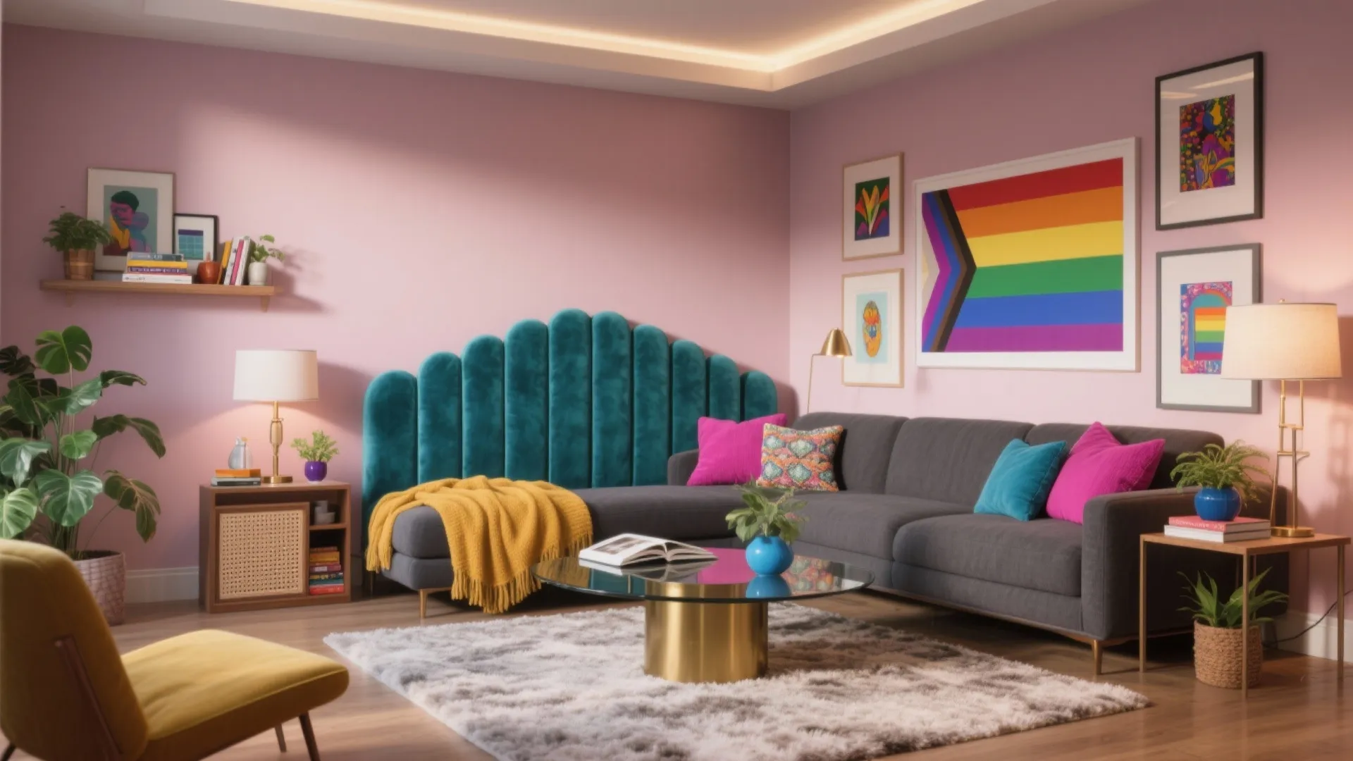Gay Room Decor Ideas: Vibrant, Personal & Stylish: 1 Minute to a Boldly Expressive Bedroom Makeover