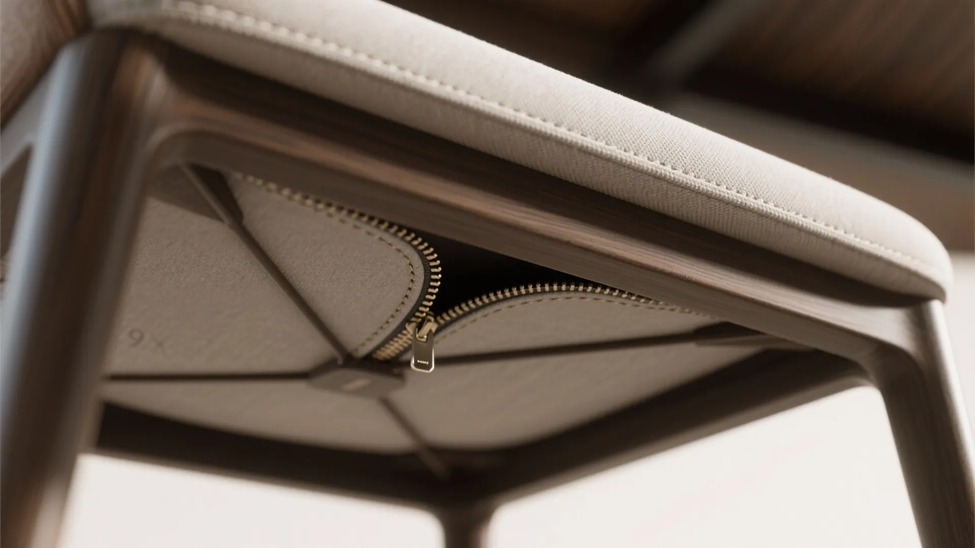 5. Quick-change covers with elastic and zippers