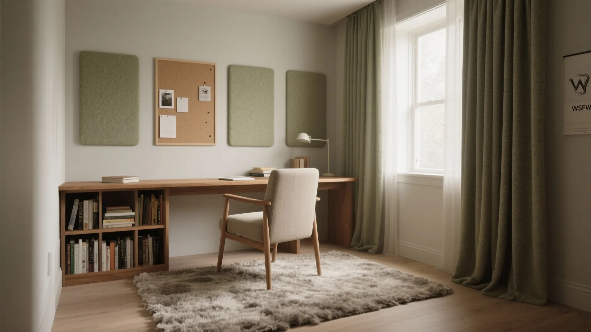 Quiet, controlled acoustics