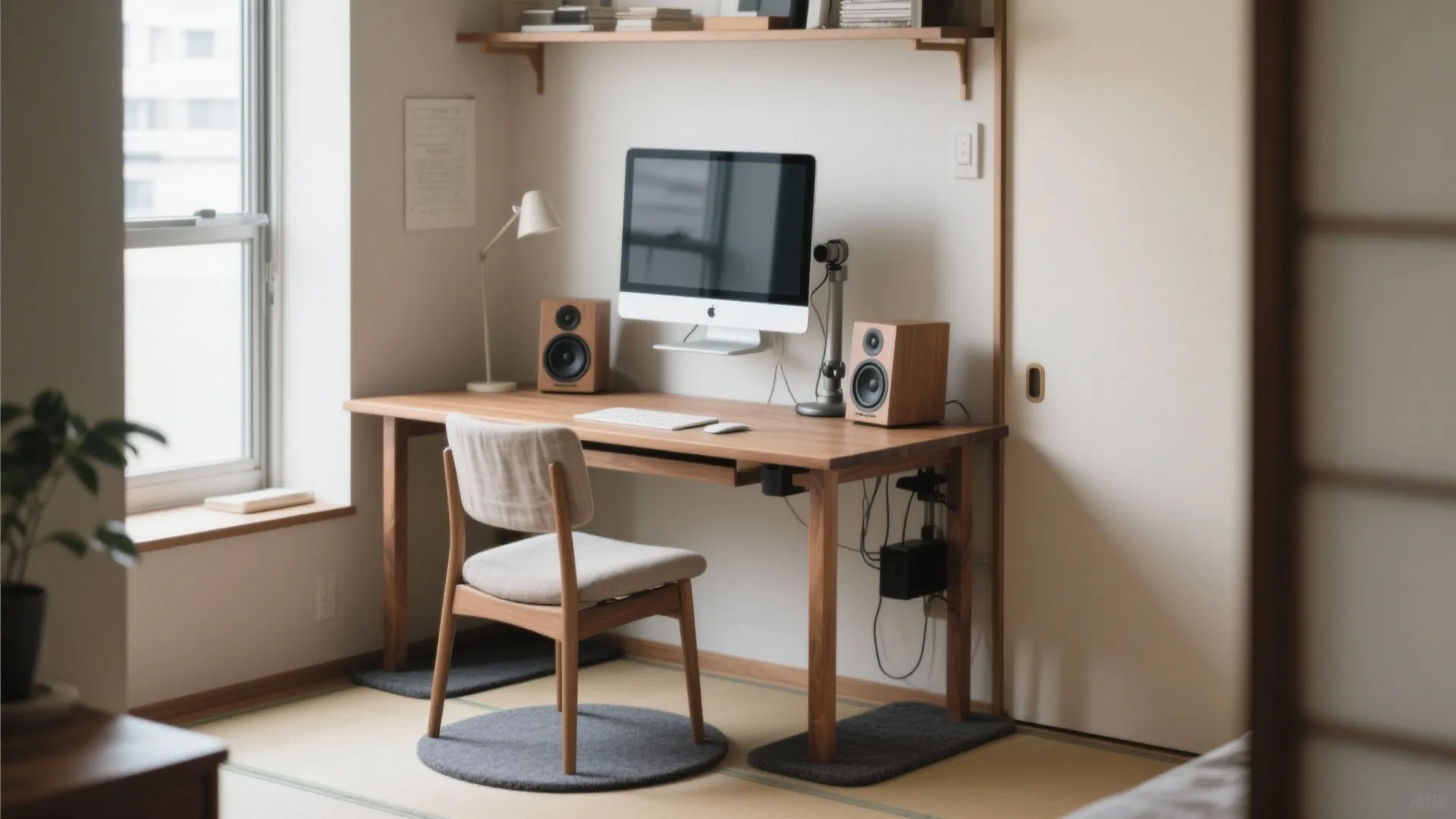 Tips 6: デスク周りは“静音三点セット”（パッド・アーム・フェルト）で共振対策