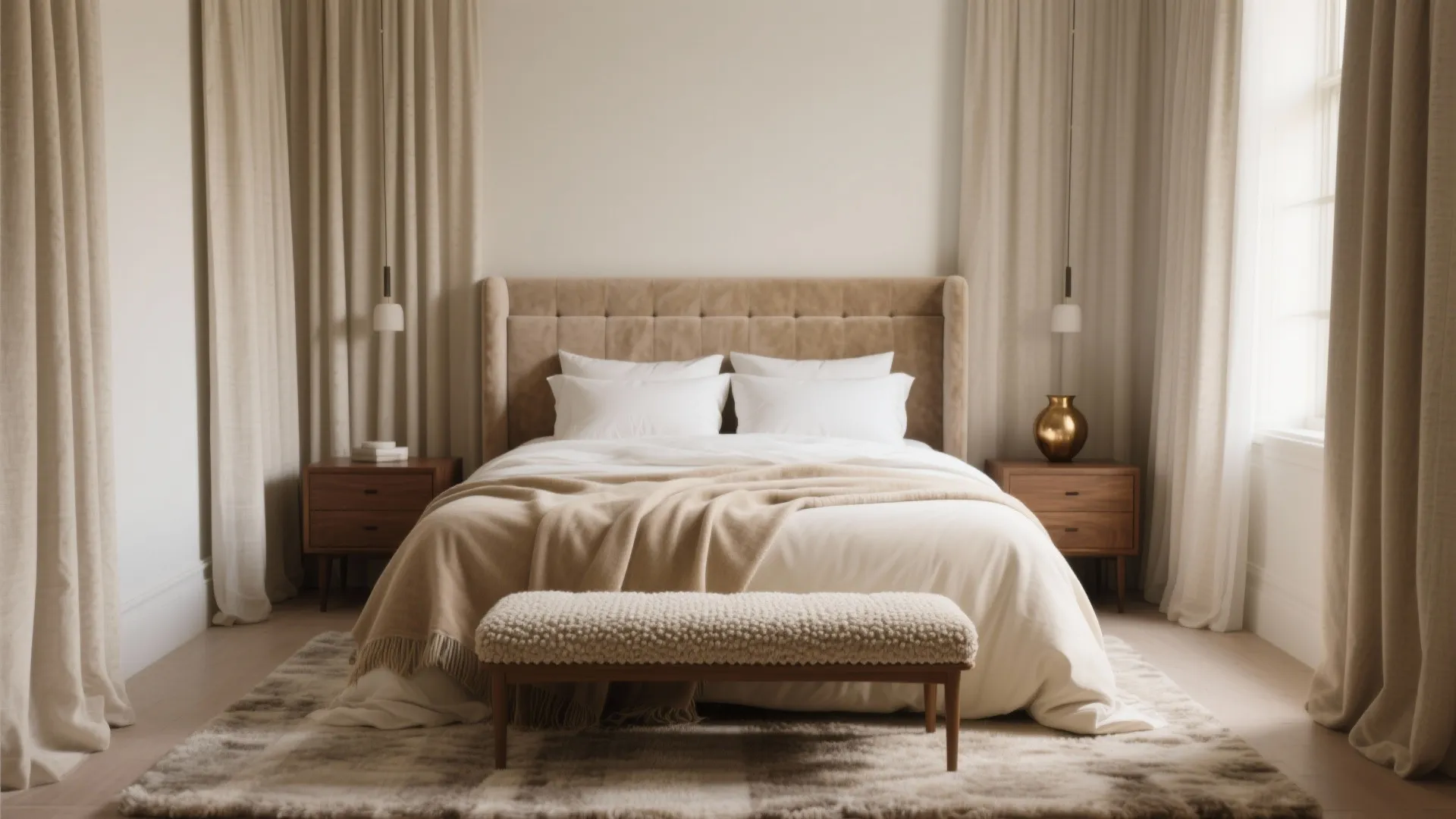 Quiet Luxury Layers: Neutral Palette & Tactile Textiles