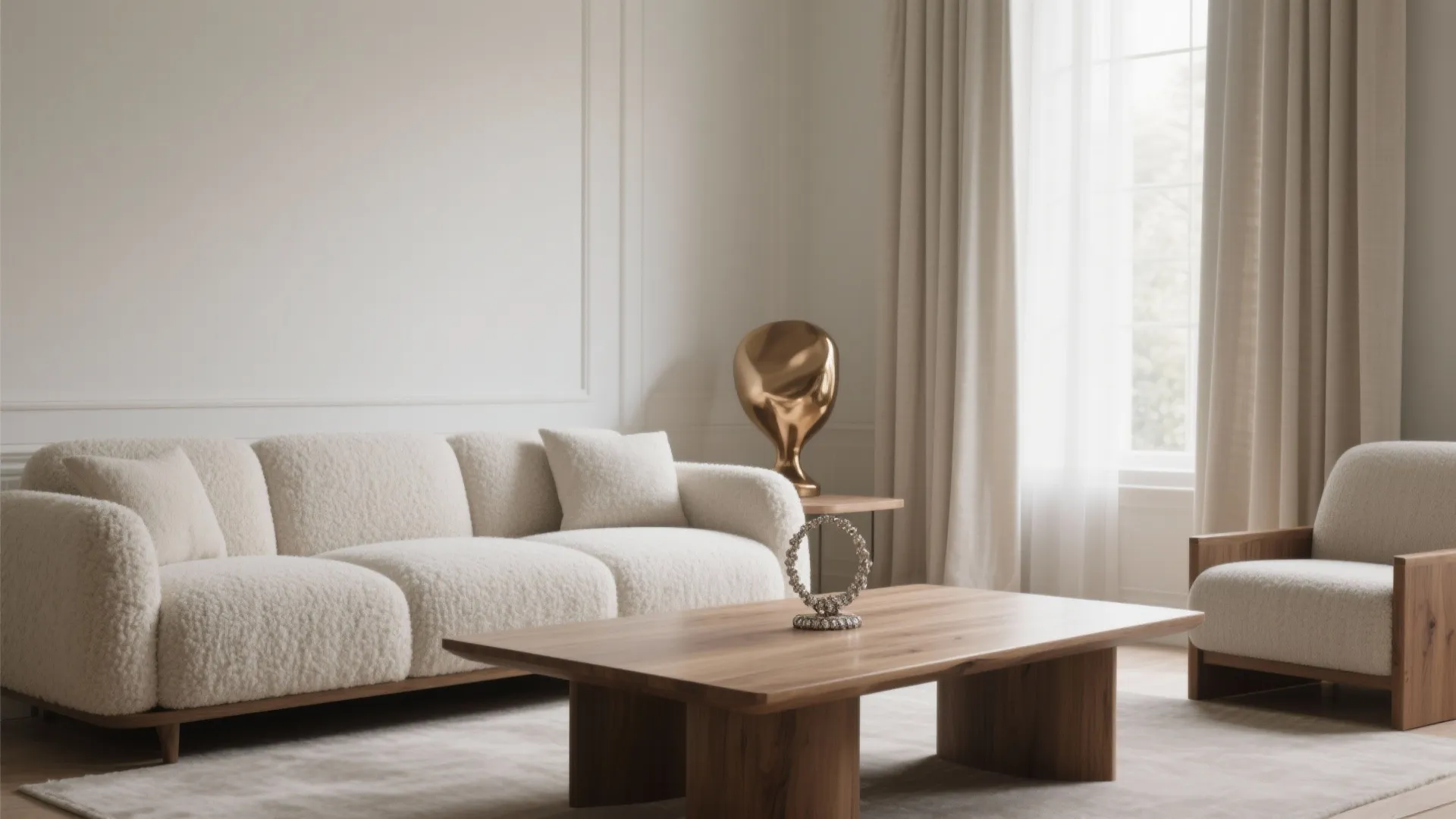 Quiet Luxury in the Living Room: Layered Neutrals and Texture