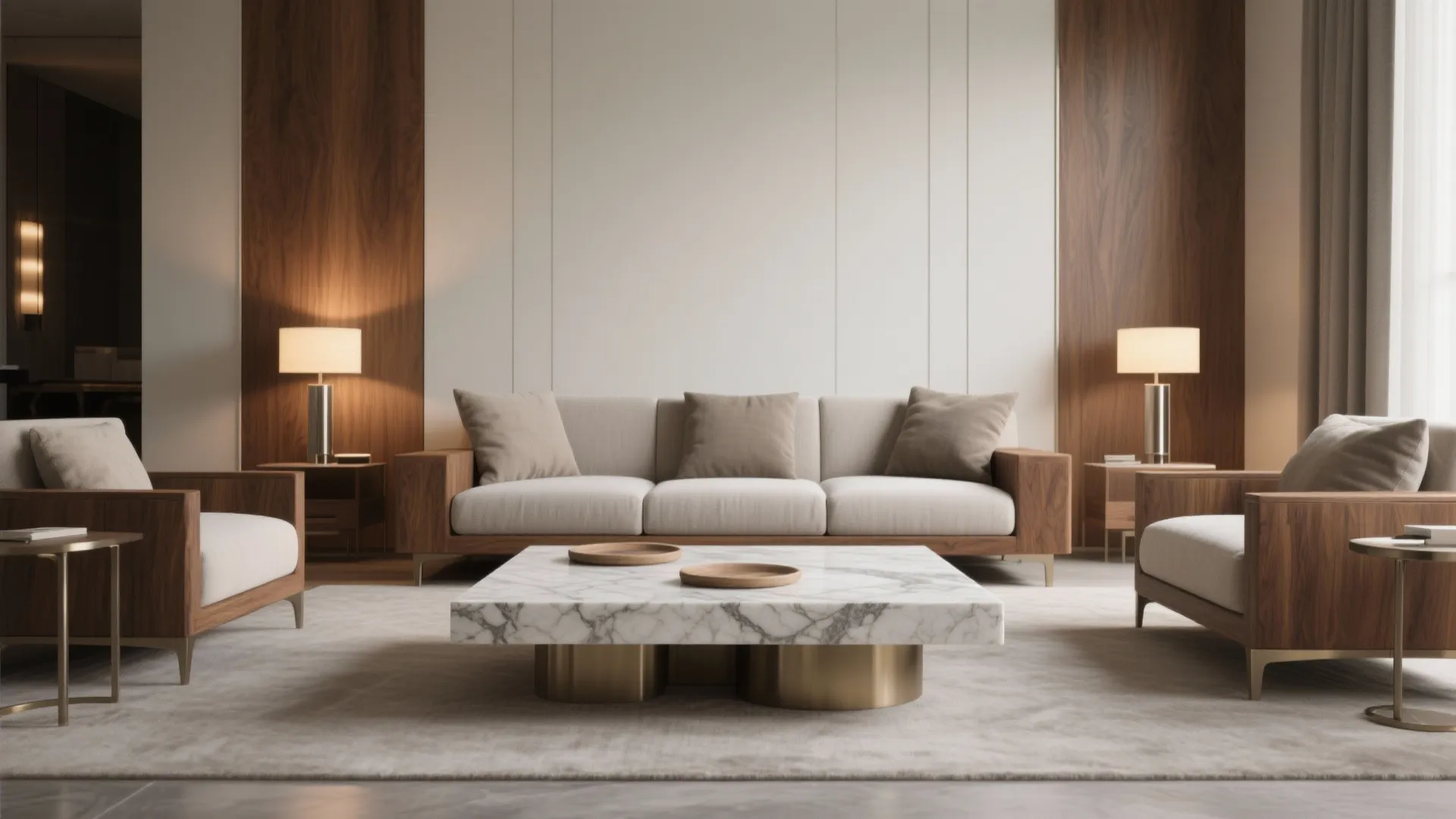 Stone, Wood, and Metal: The Quiet Luxe Trio