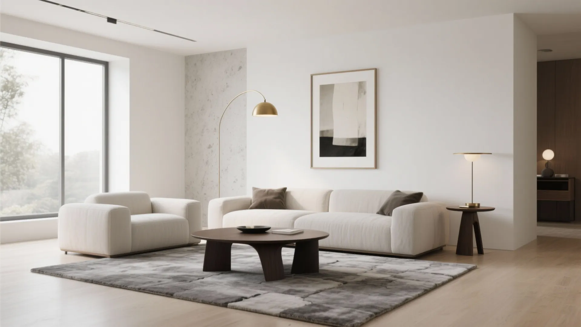 1) Quiet Luxury Palette with High-Contrast Accents