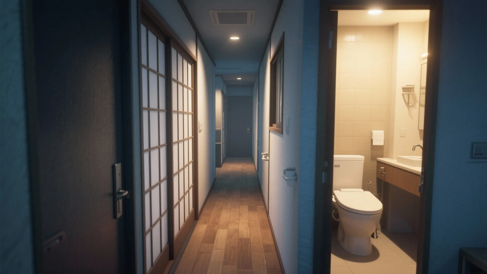 Tips 3: 玄関～洗面の“夜動線”を静かに（东京・大阪の生活感）