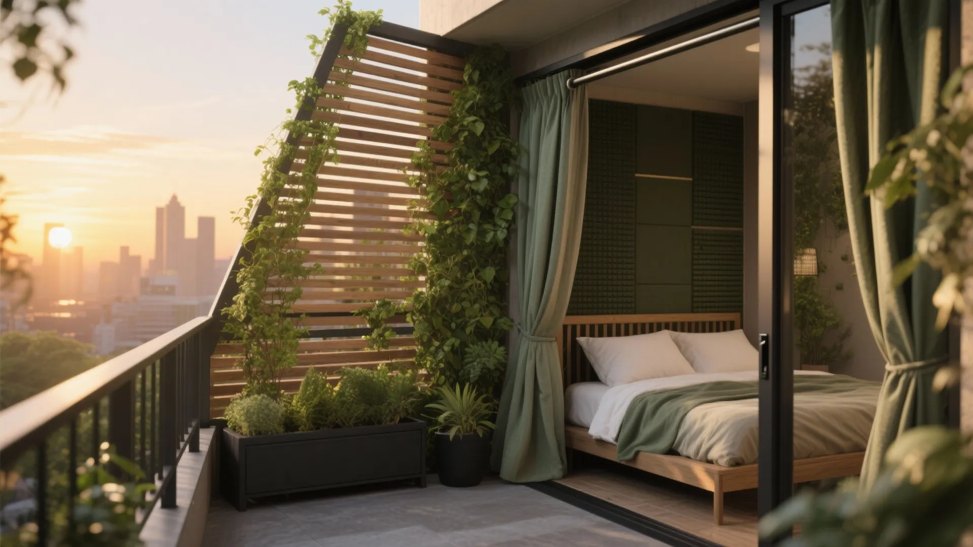 Quiet and Private: Screens, Curtains, and Subtle Acoustics