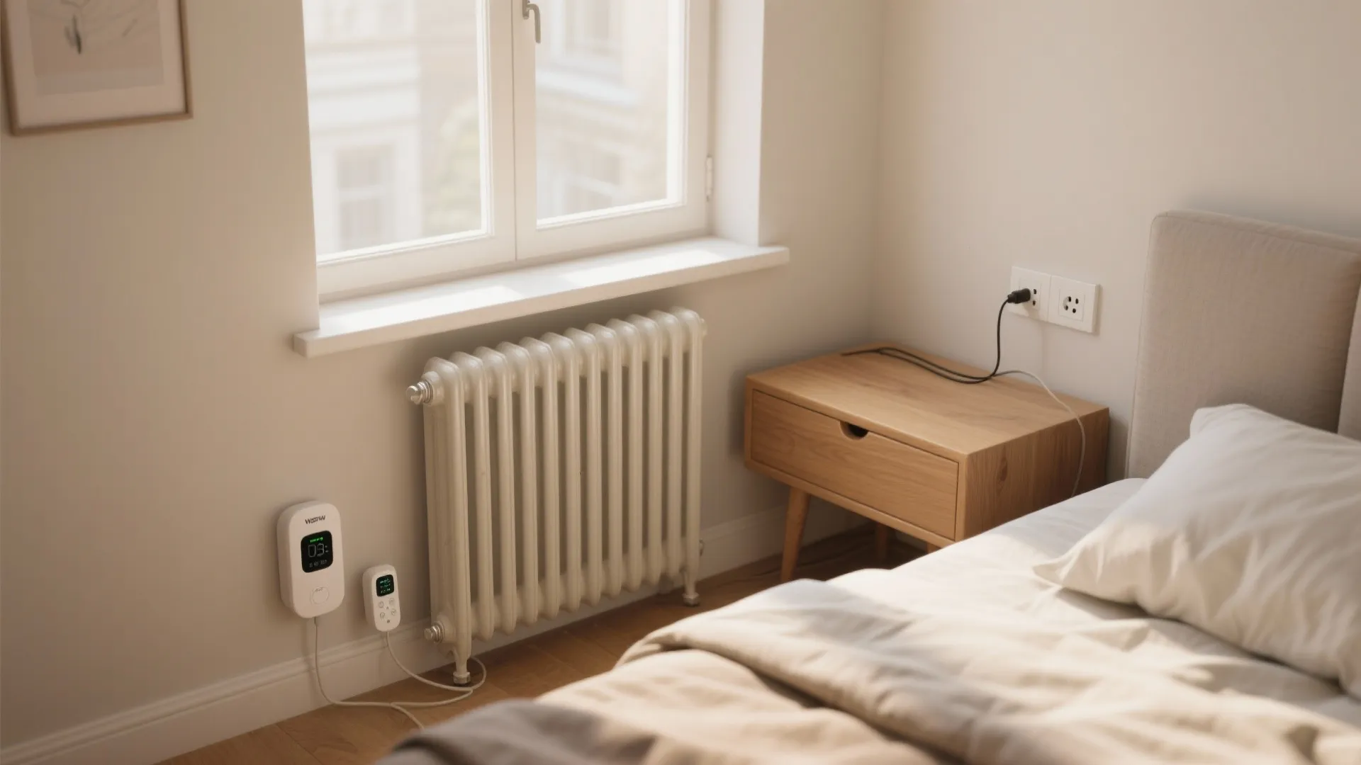 Quiet Comfort: Oil-Filled Radiator + Smart Plug Thermostat