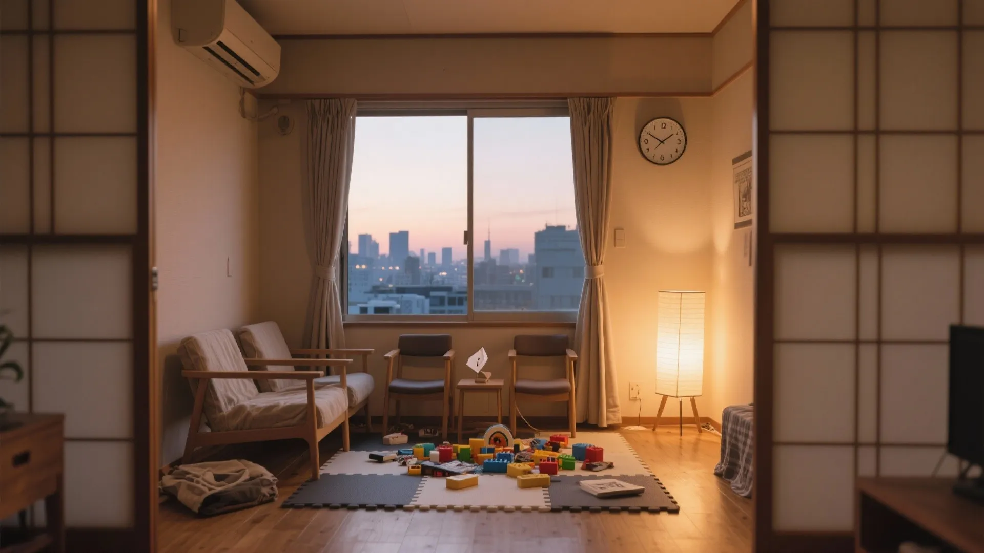時間で区切る静けさ：夜8時以降の“静音ルーティン”を家族の合図に（日本都市の暮らし）