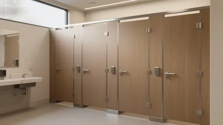 5 Creative Ideas for Bathroom Stall Door Hardware