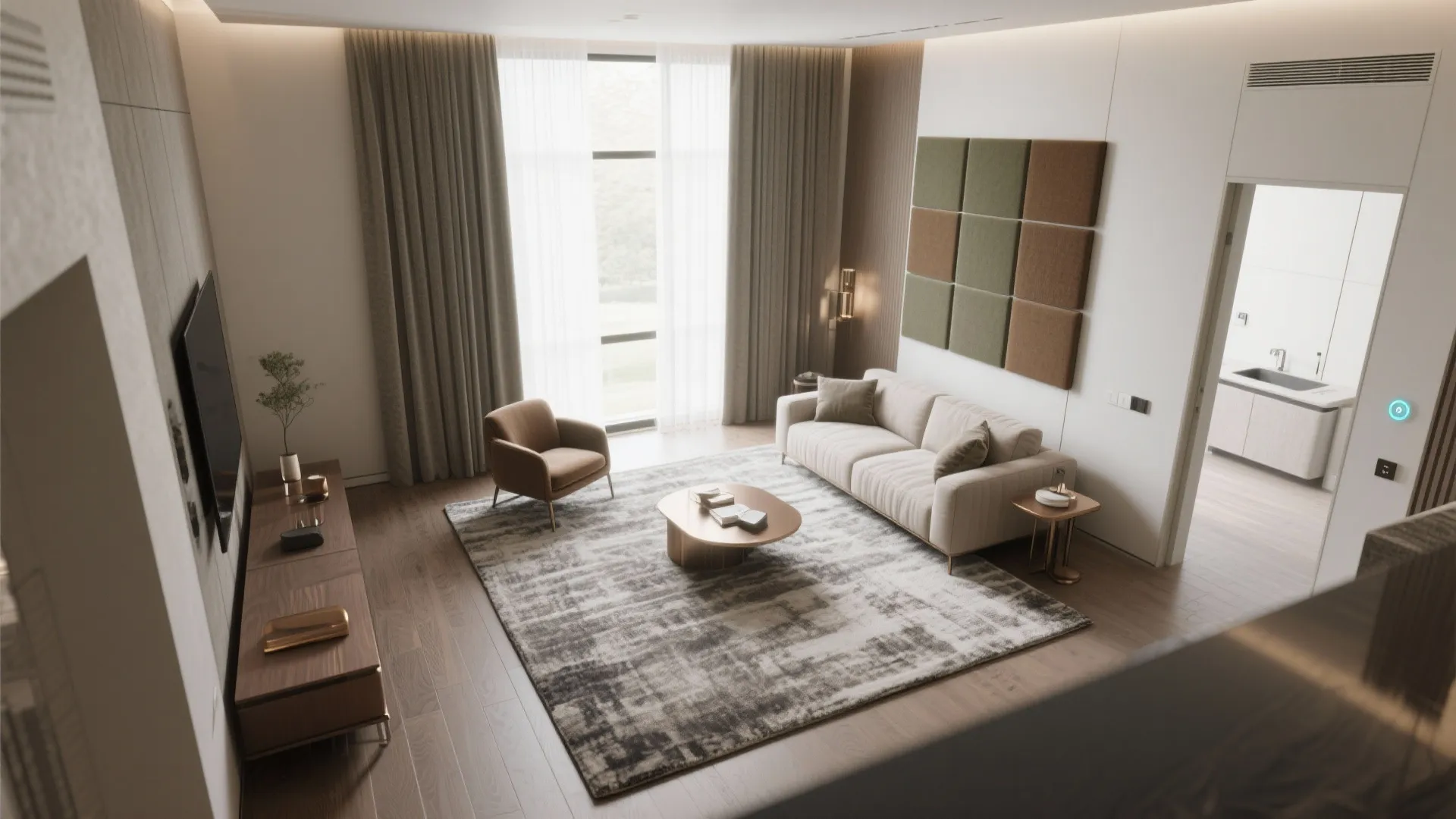 Quiet Tech Luxury: Acoustic, Climate, and Smart Control