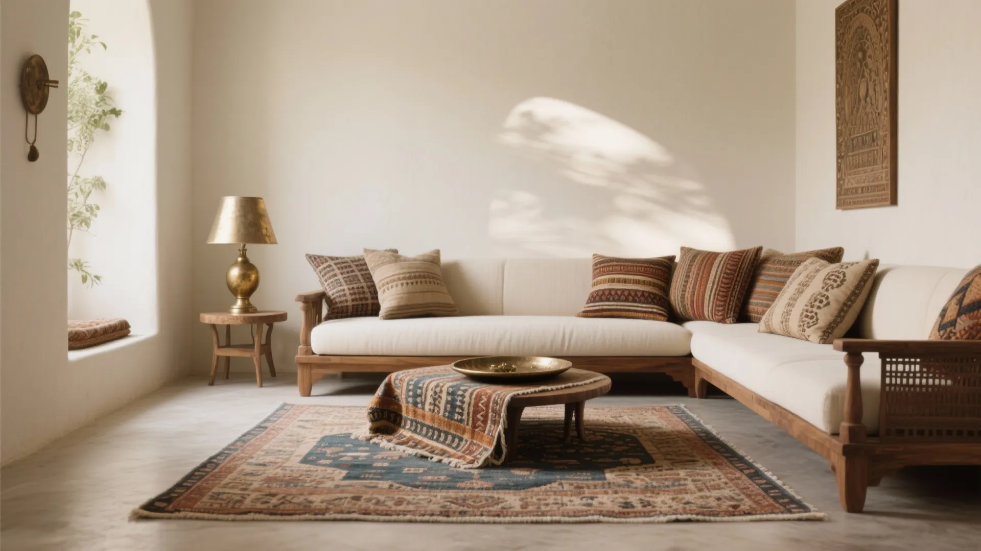 2) Quiet Luxury Palettes with Indian Textiles
