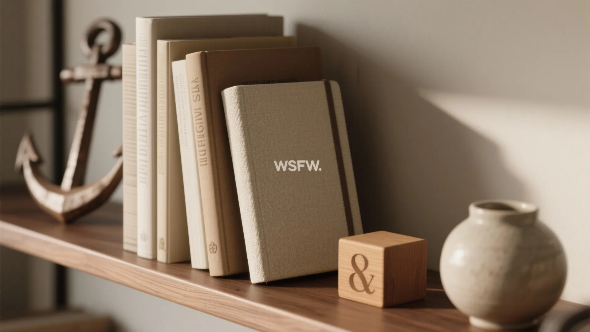 Book-Led Styling: Quotes as Objects, Not Posters