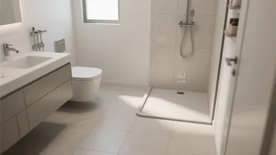 Modern Minimalist Bathroom Design with Neutral Tones